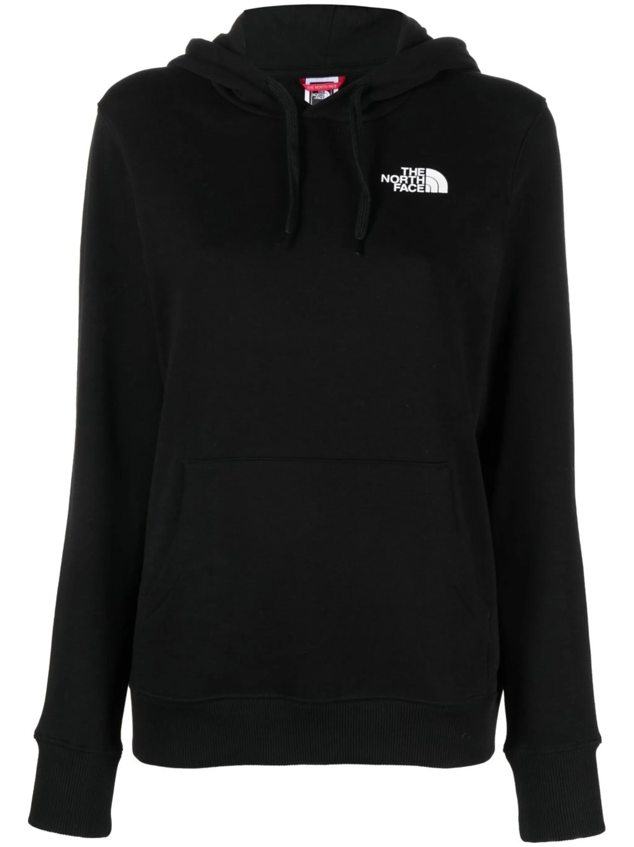 logo-print cotton hoodie