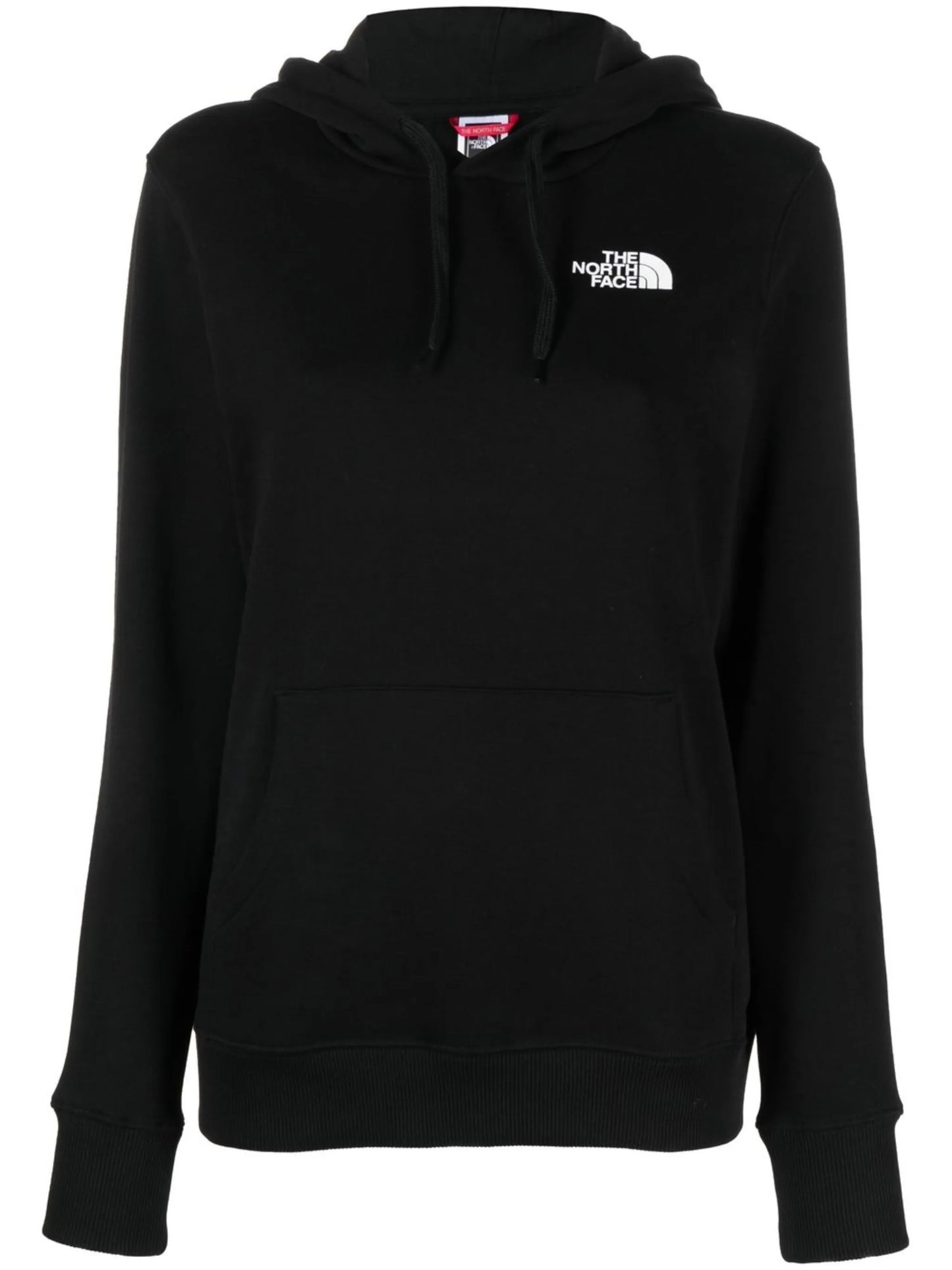 logo-print cotton hoodie