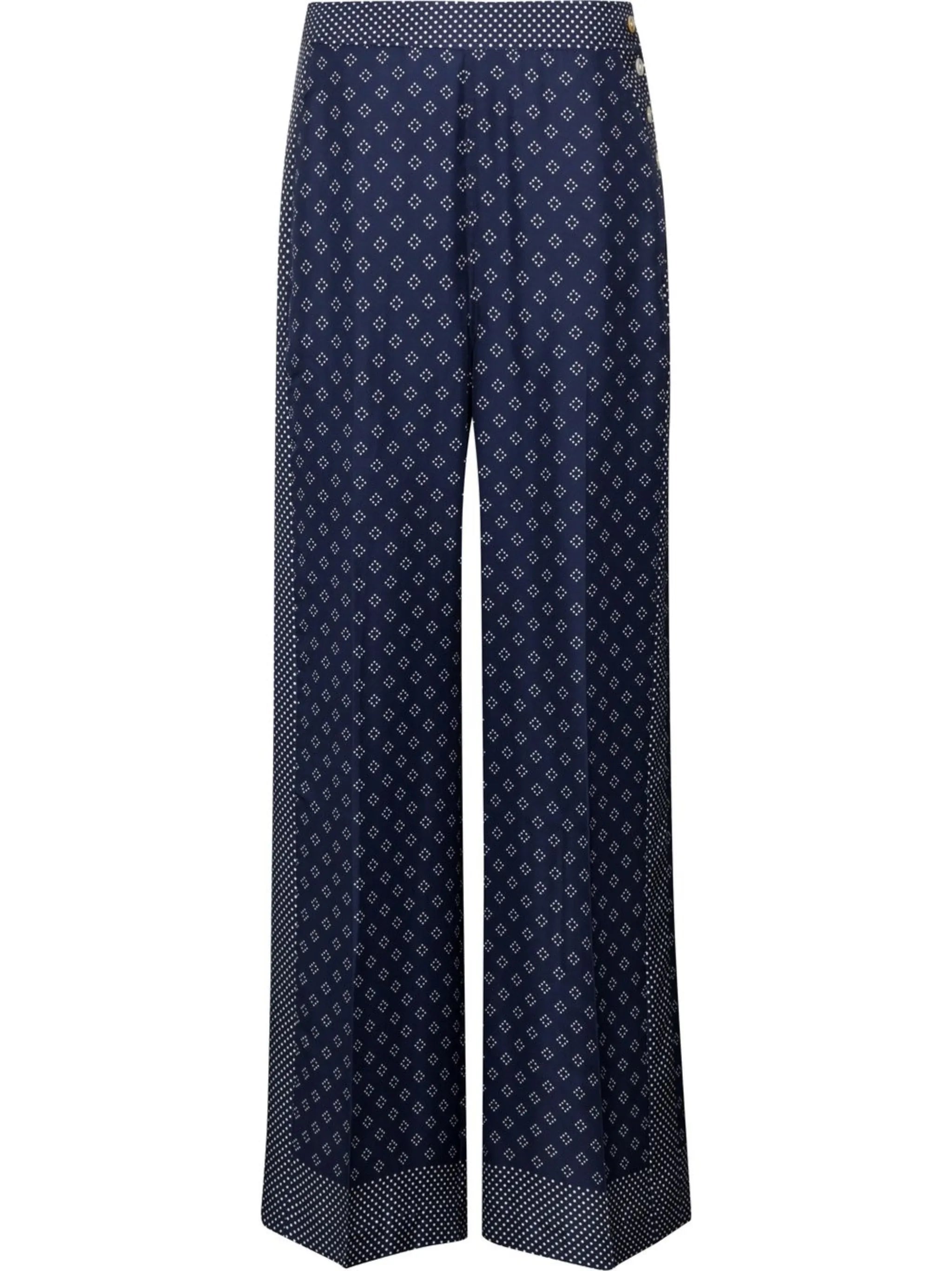 polka dot-print palazzo pants