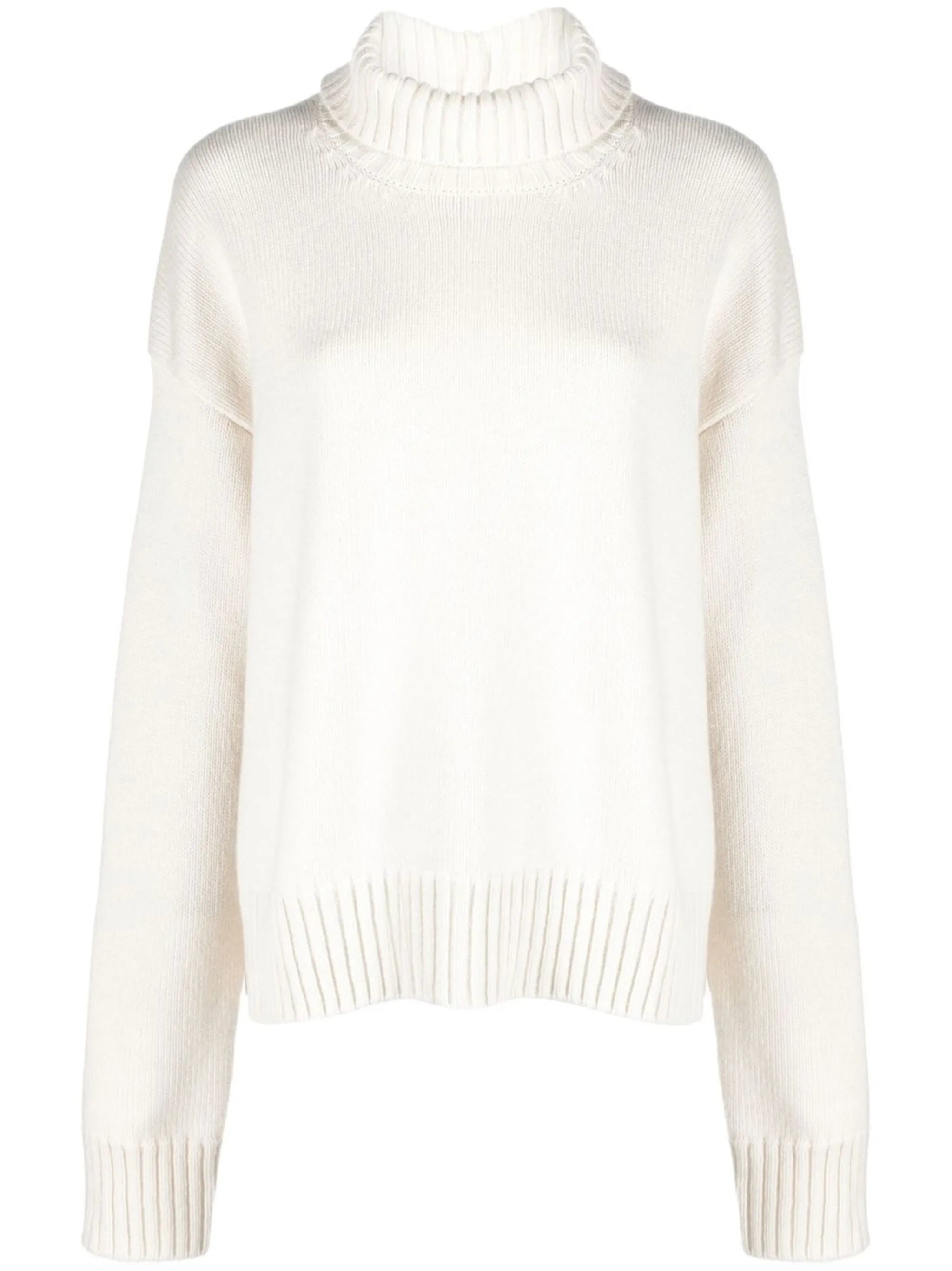roll-neck oversized jumper