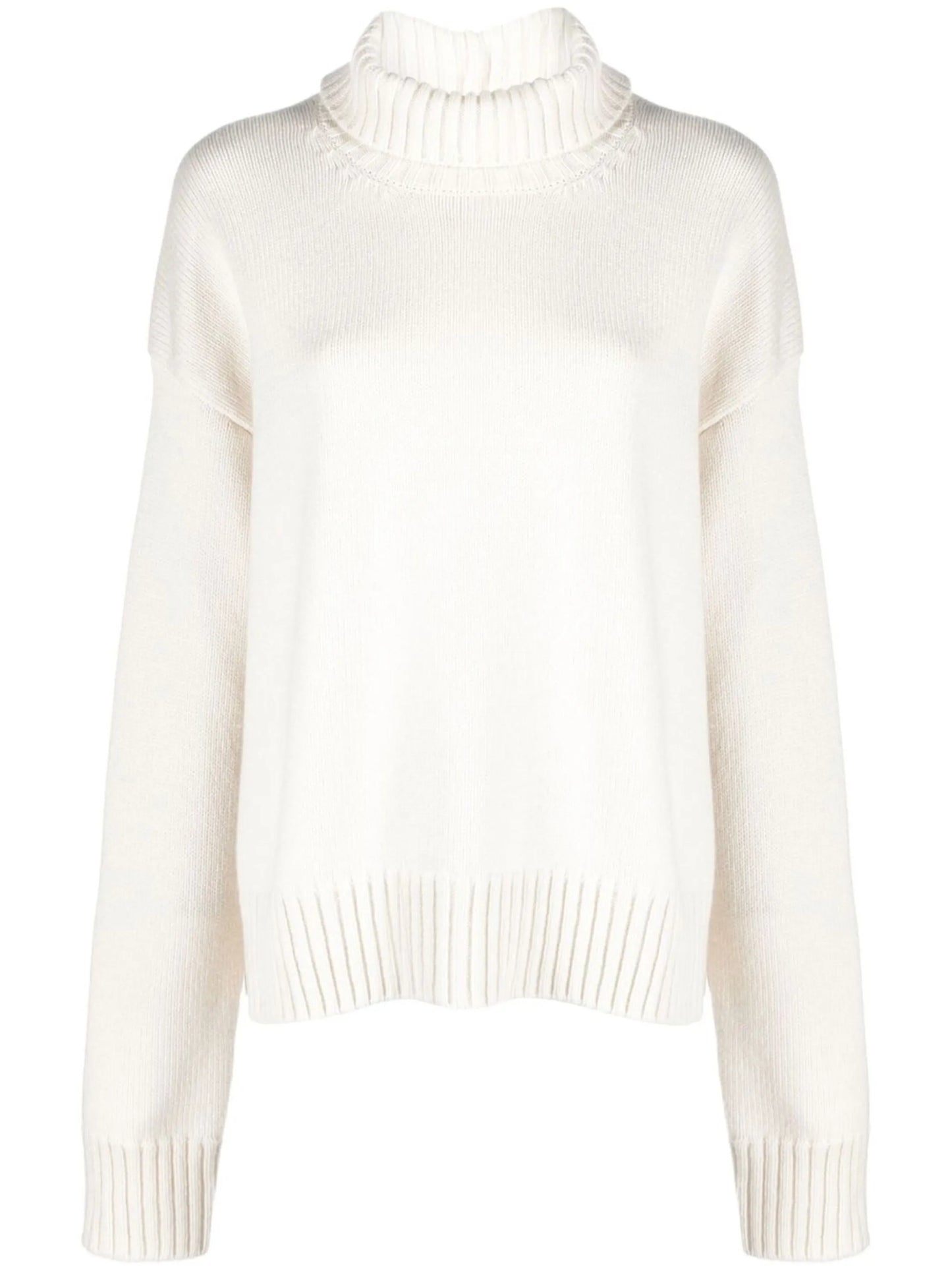roll-neck oversized jumper