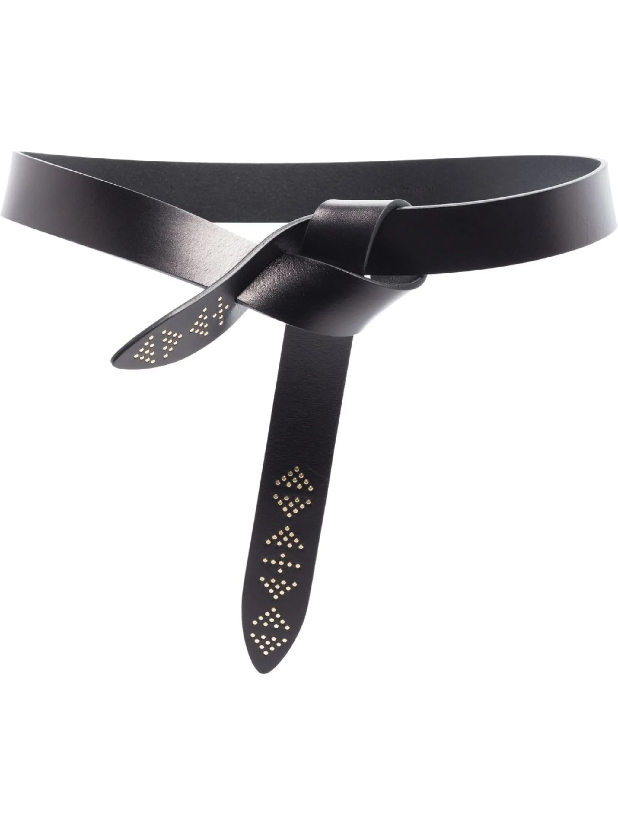 Lecce knotted leather belt