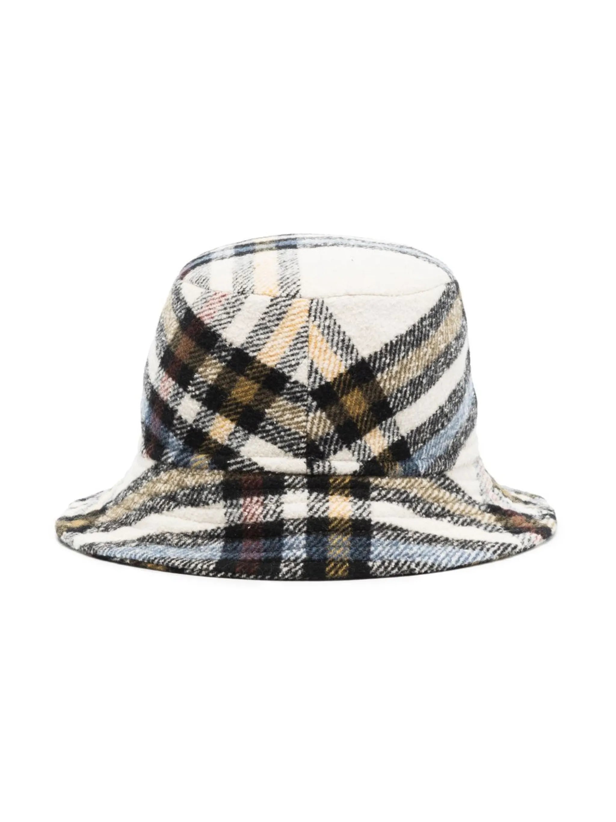 Haley check bucket hat