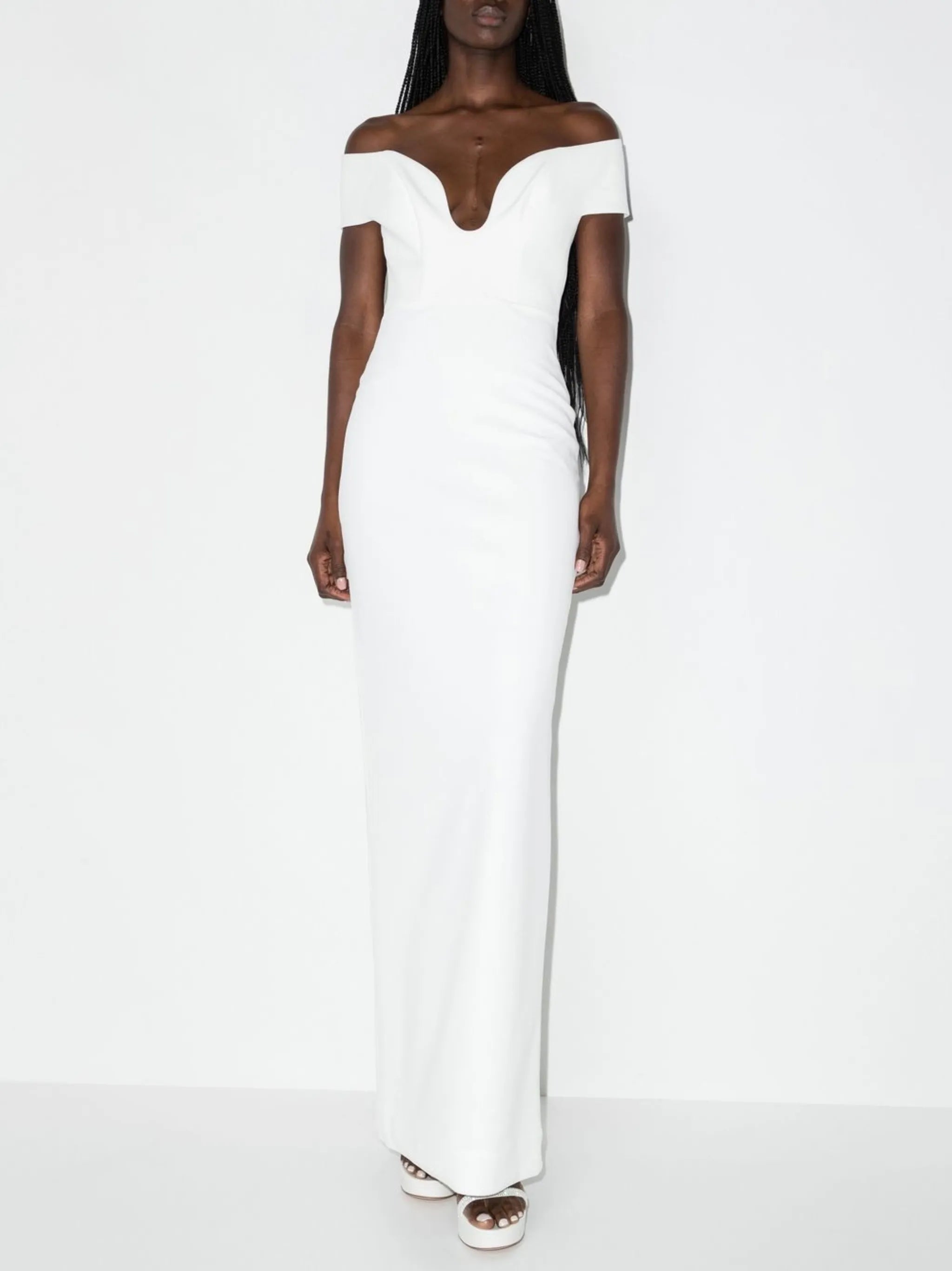 Marlowe off-shoulder dress