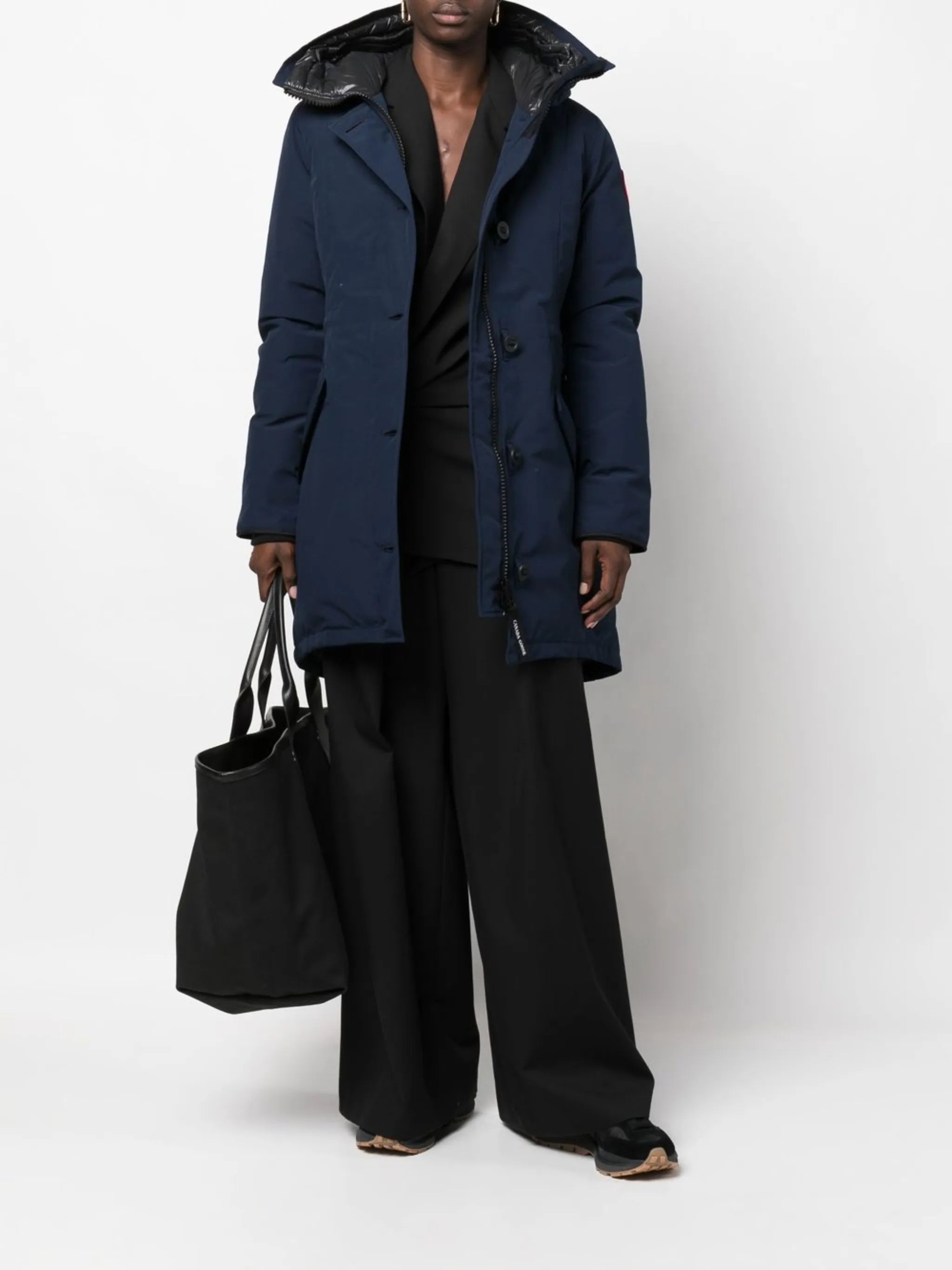Rossclair hooded parka coat