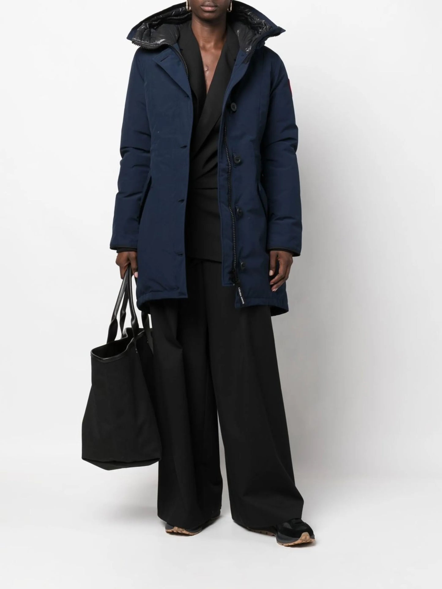 Rossclair hooded parka coat
