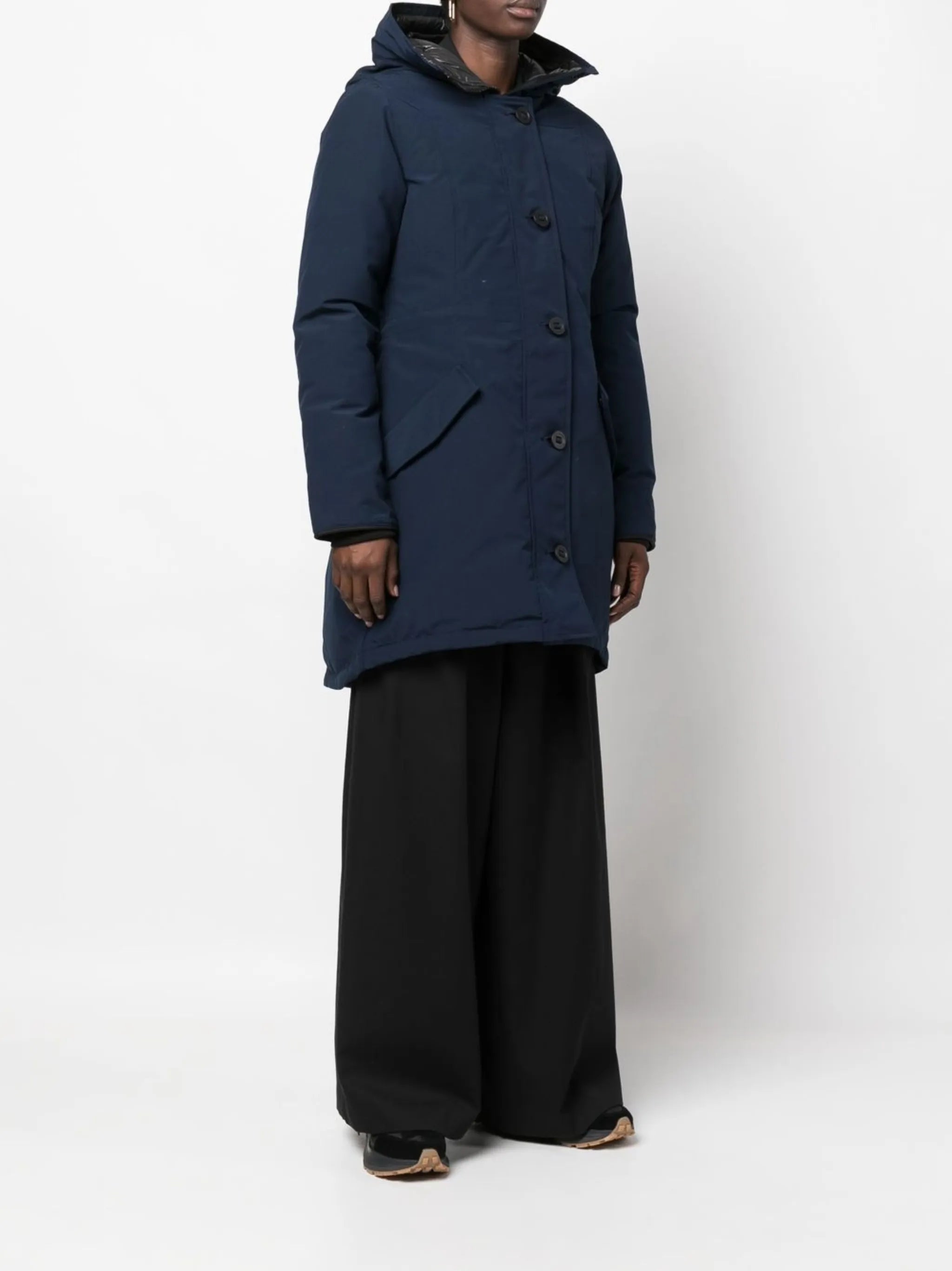 Rossclair hooded parka coat