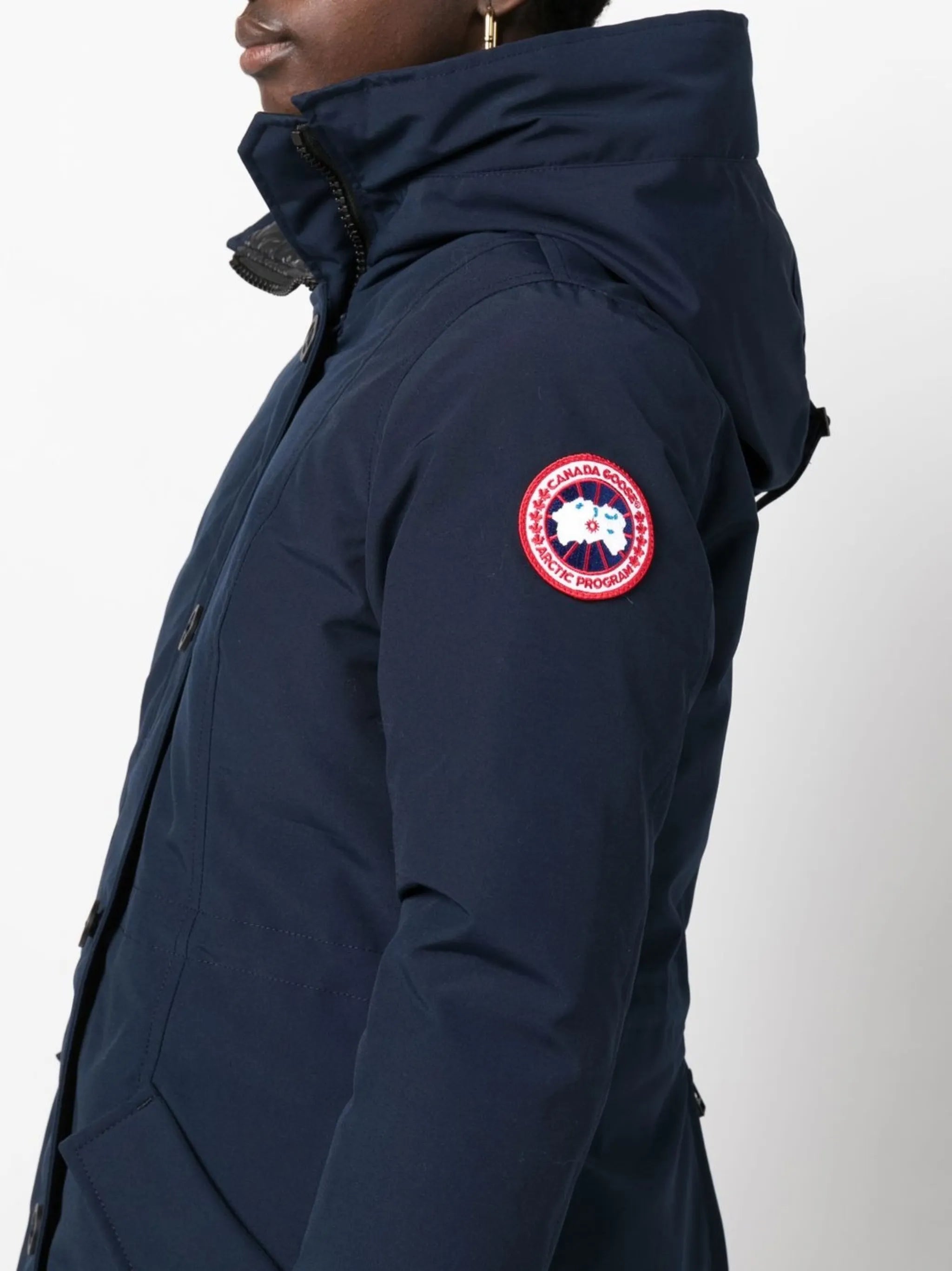 Rossclair hooded parka coat
