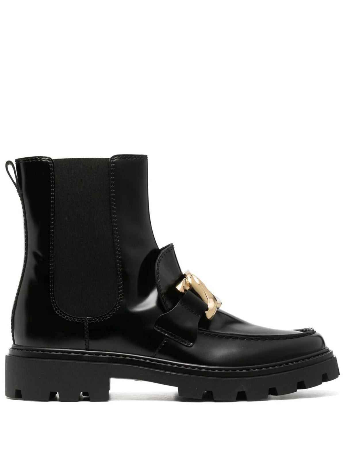chain-link detail boots