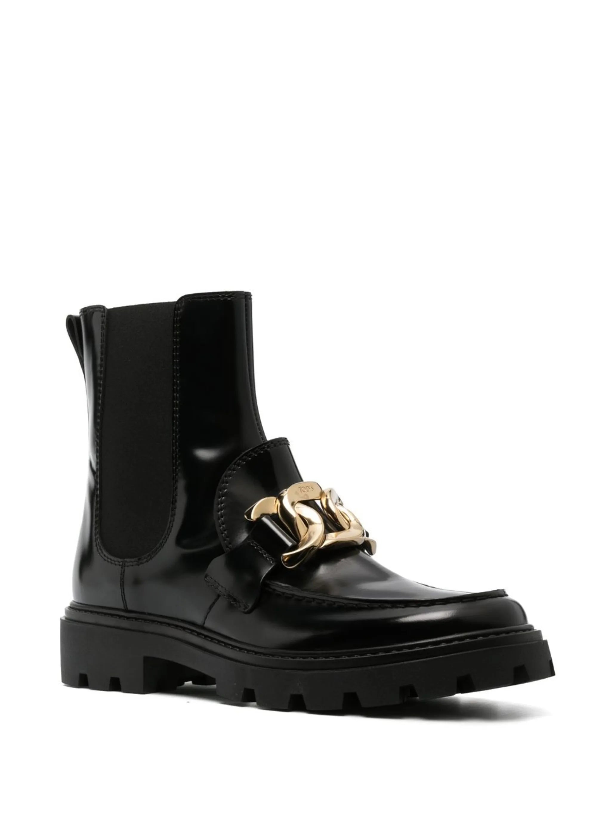 chain-link detail boots