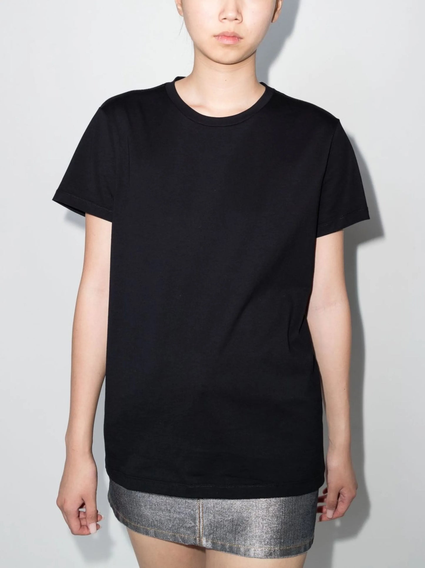 logo-print round-neck T-shirt