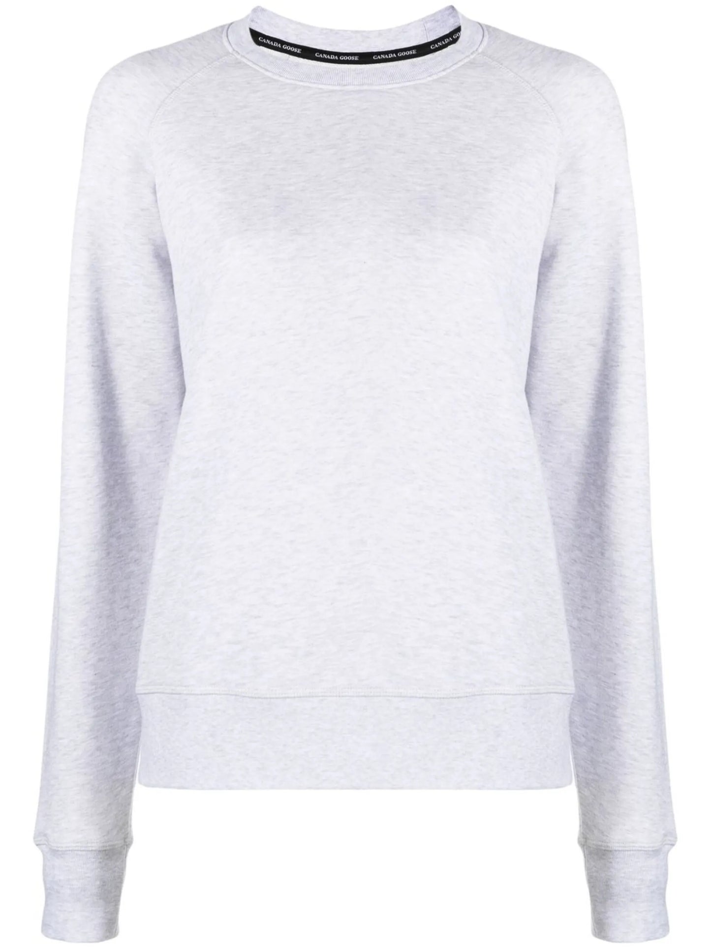 logo-patch long-sleeve sweatshirt