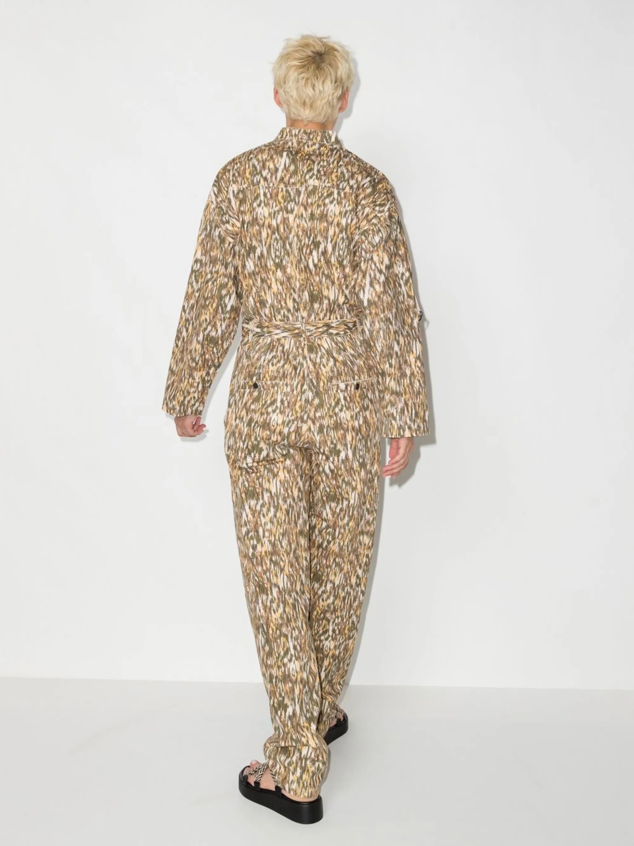 Kendra abstract-print jumpsuit