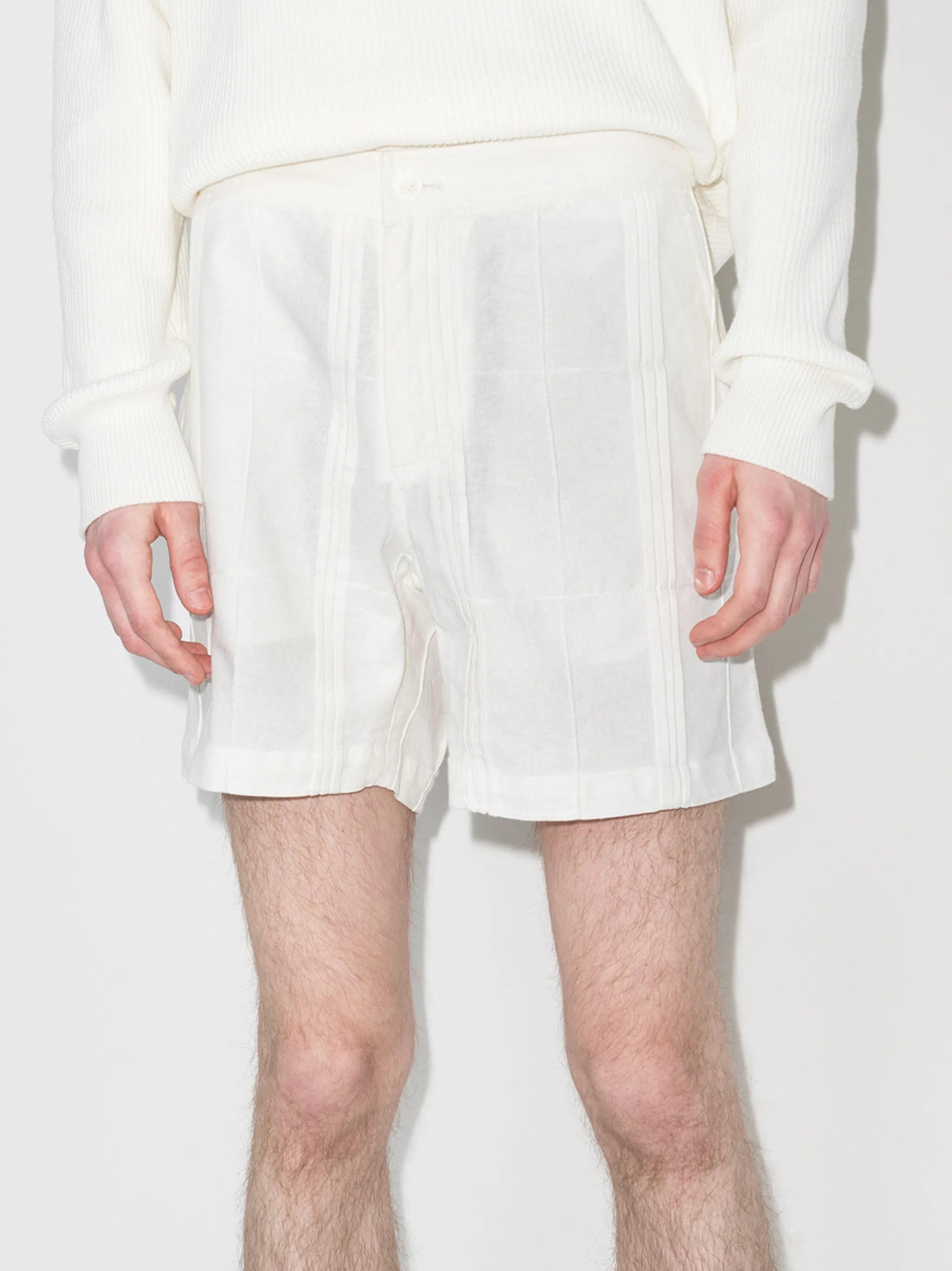 Pines pleated shorts