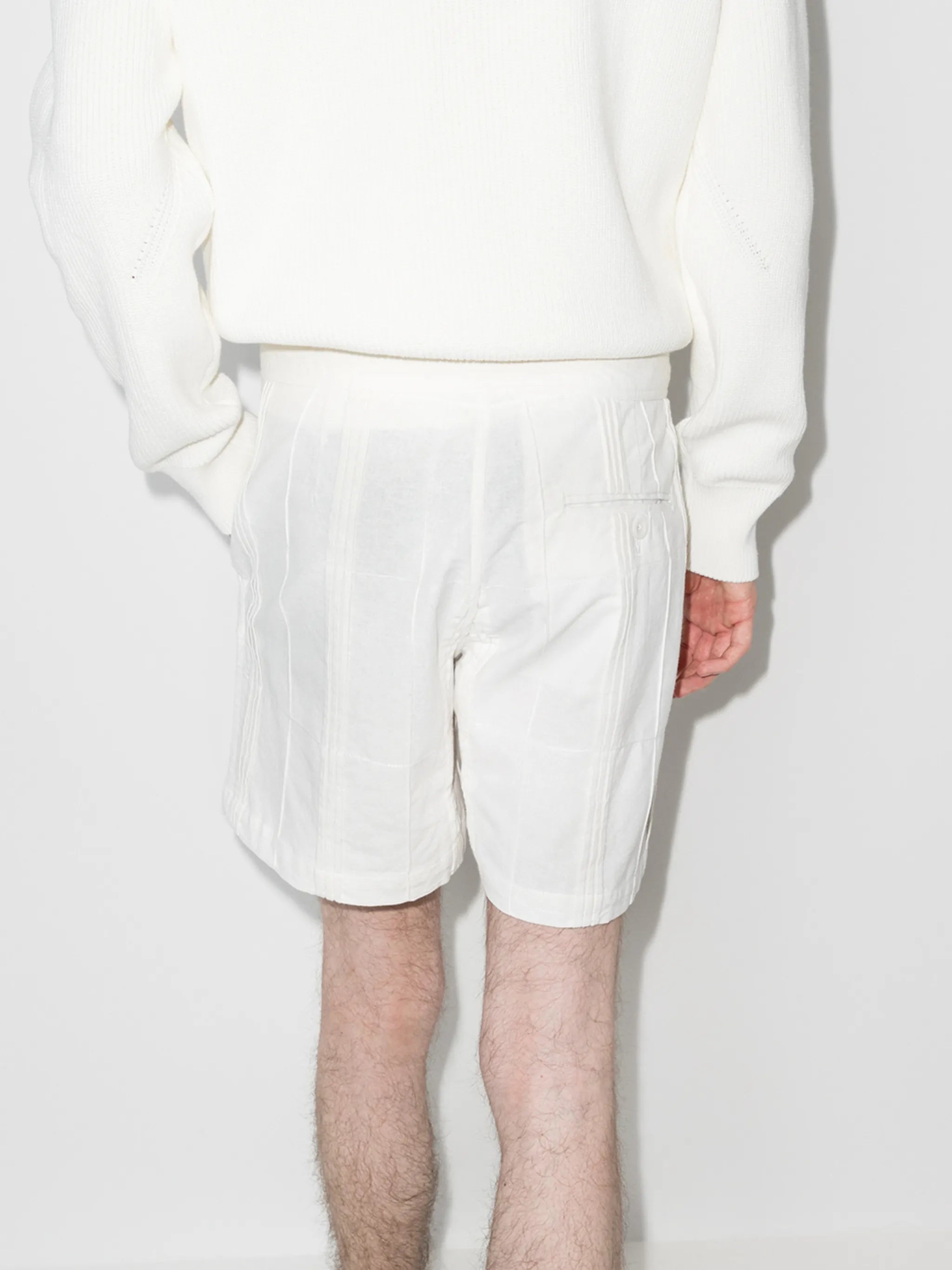 Pines pleated shorts