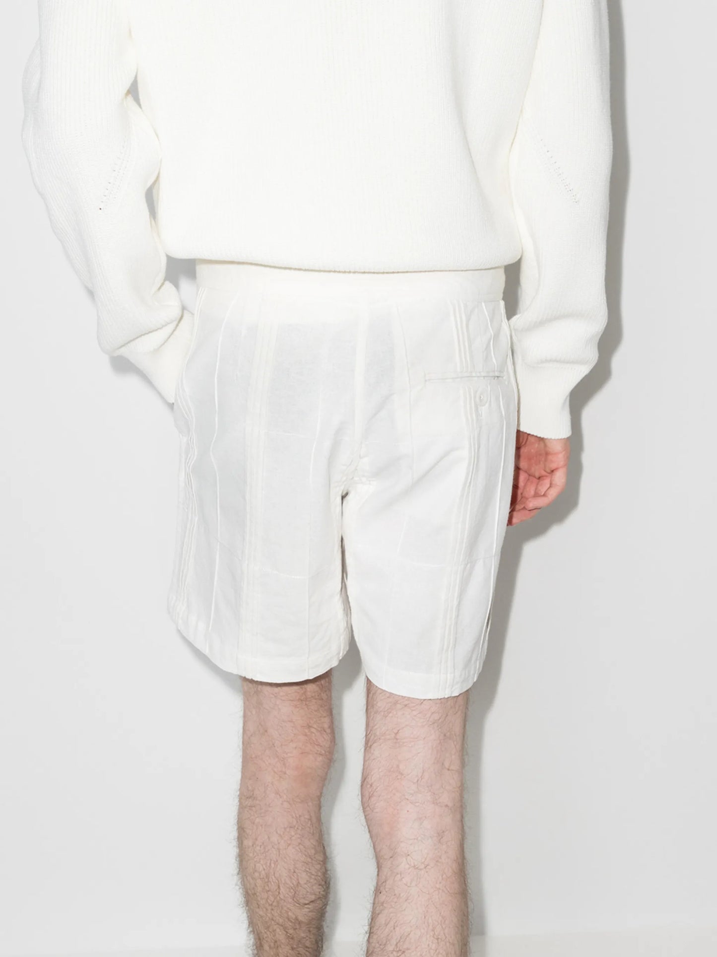 Pines pleated shorts