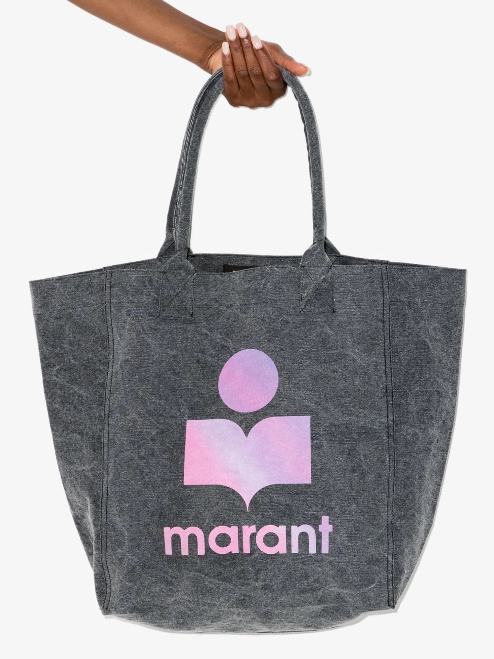 Yenky logo-print cotton tote bag