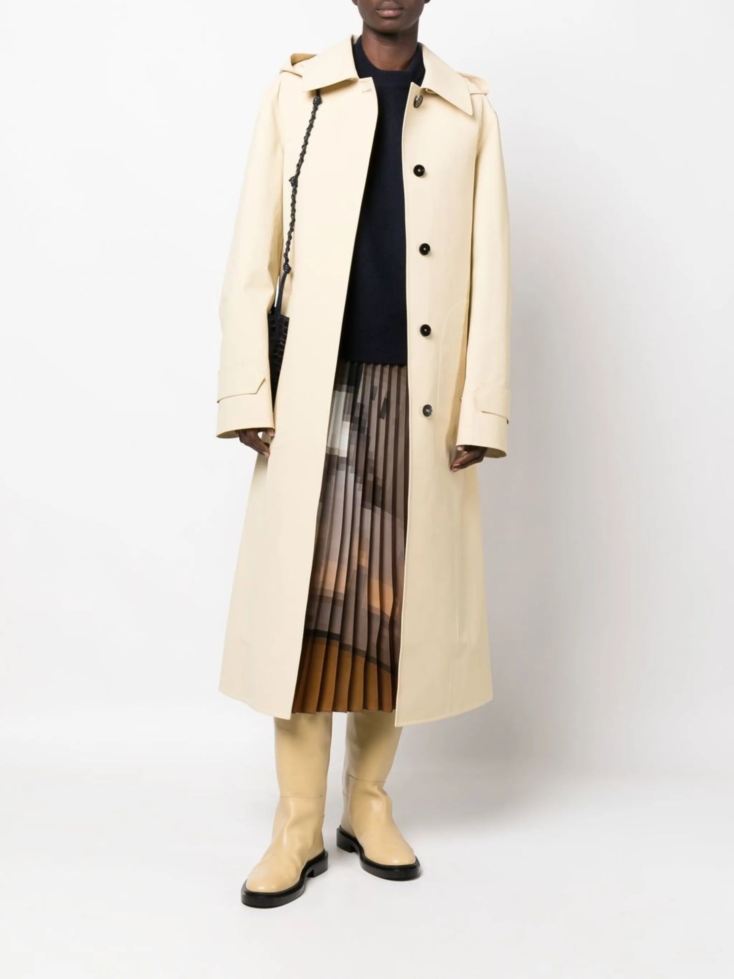 reversible cashmere-wool blend jumper