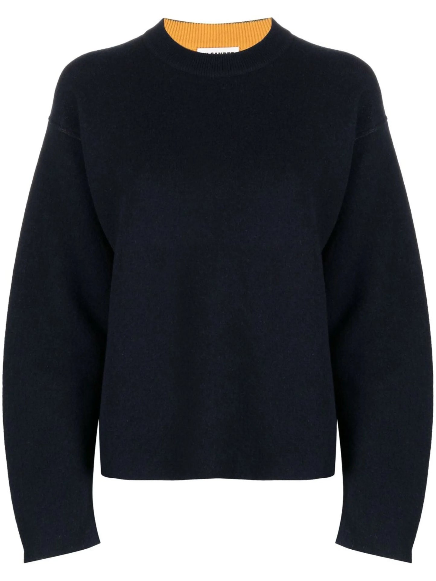 reversible cashmere-wool blend jumper
