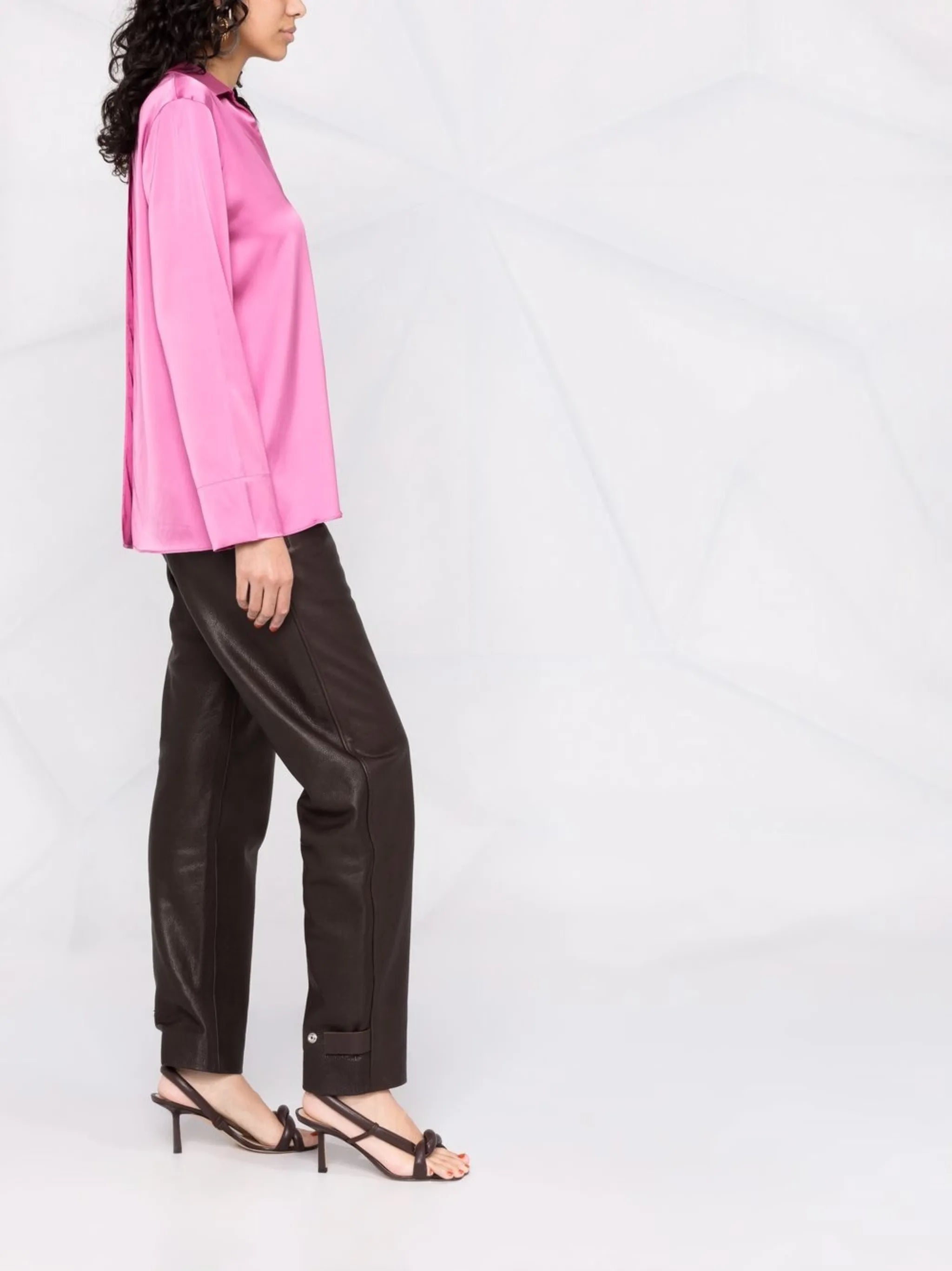 La Chemise Notte satin shirt