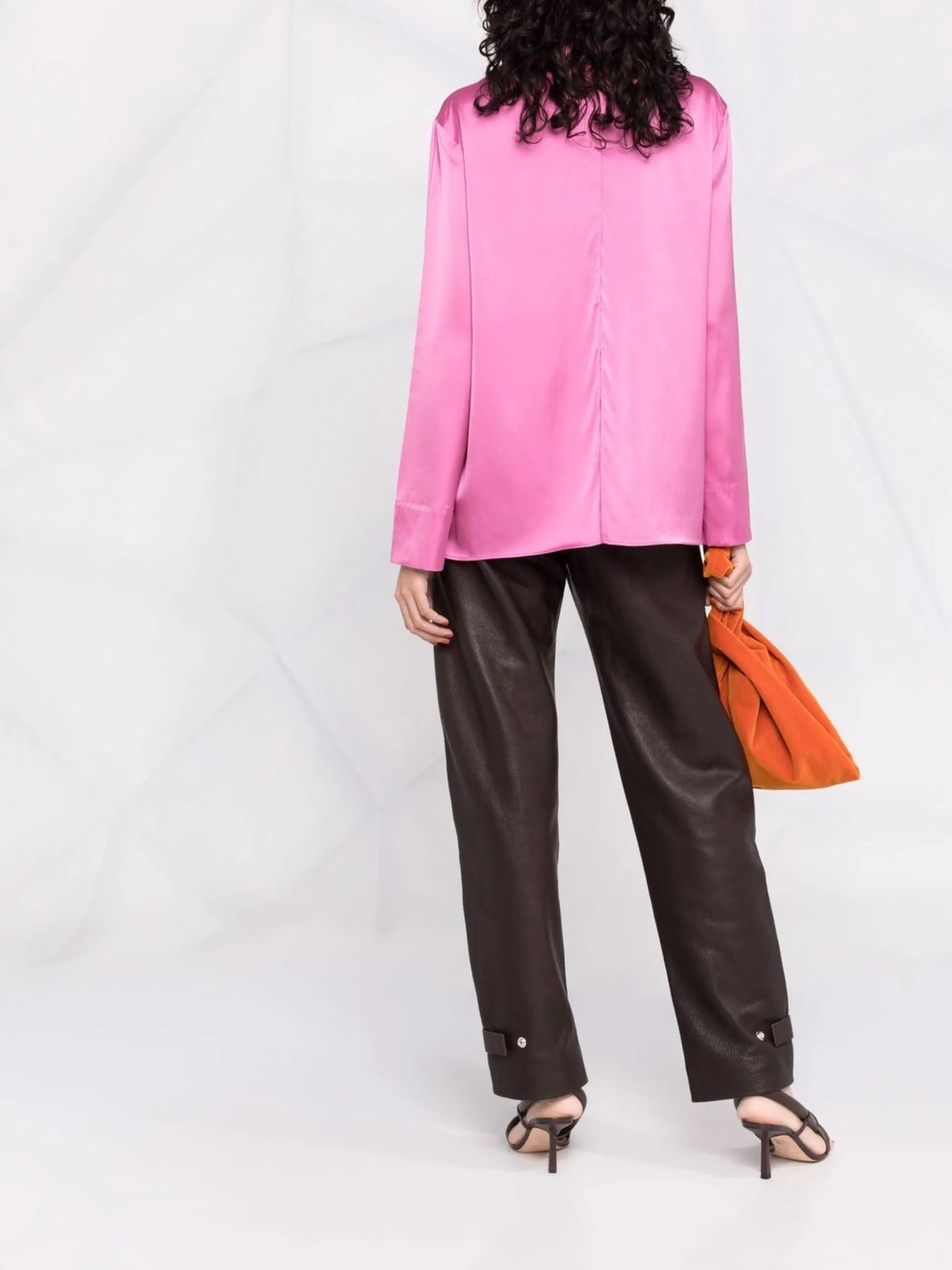 La Chemise Notte satin shirt