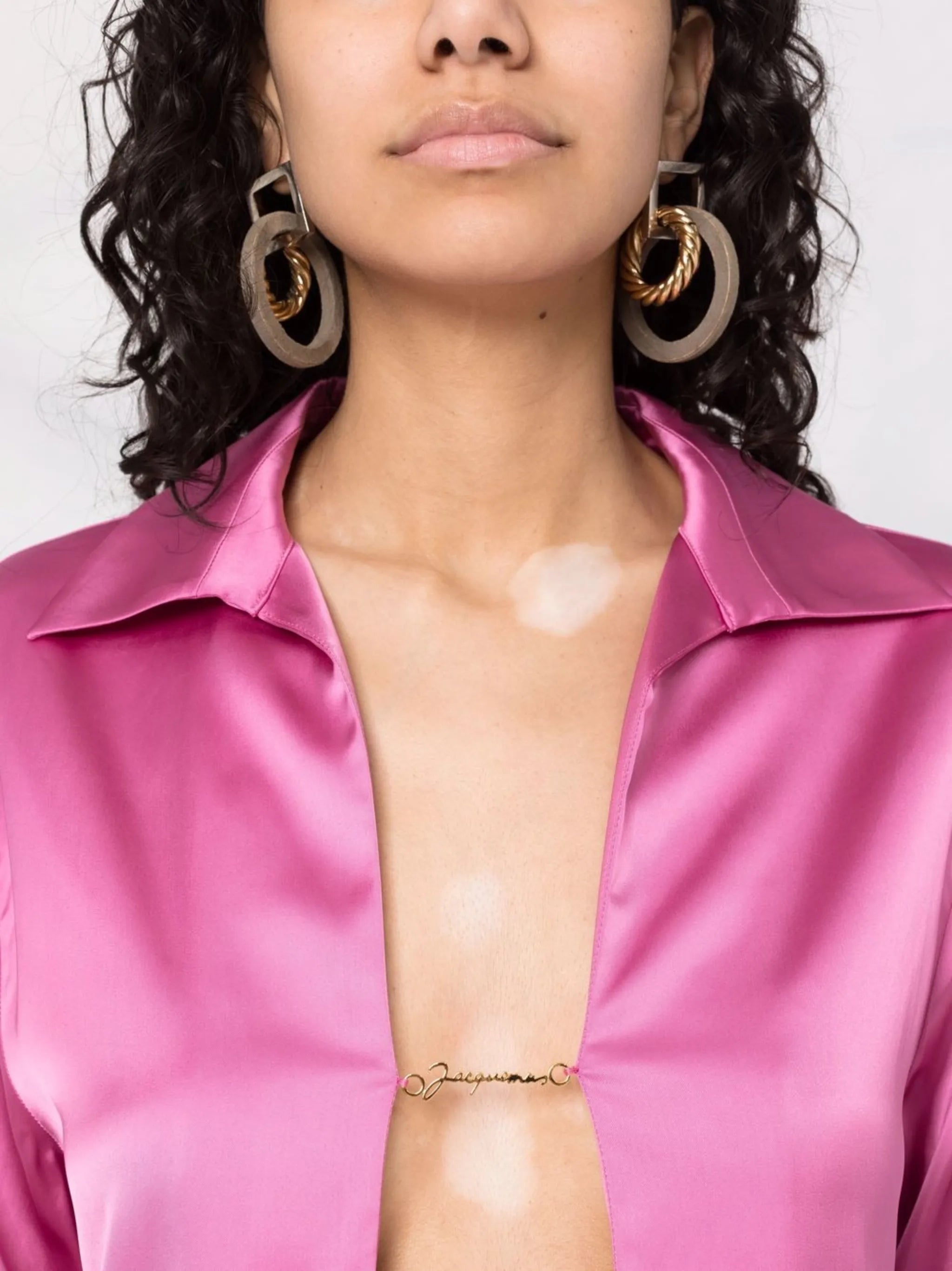 La Chemise Notte satin shirt