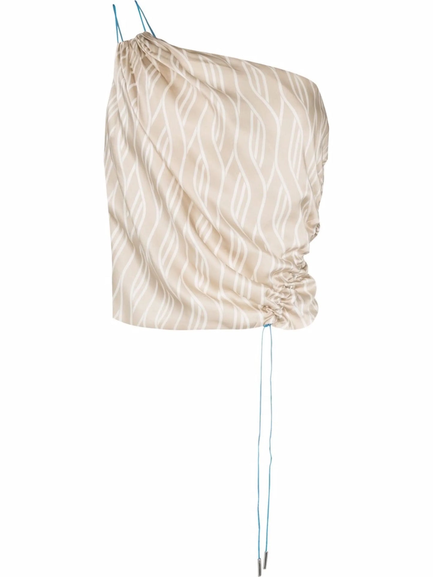 x Browns Deva draped crop top