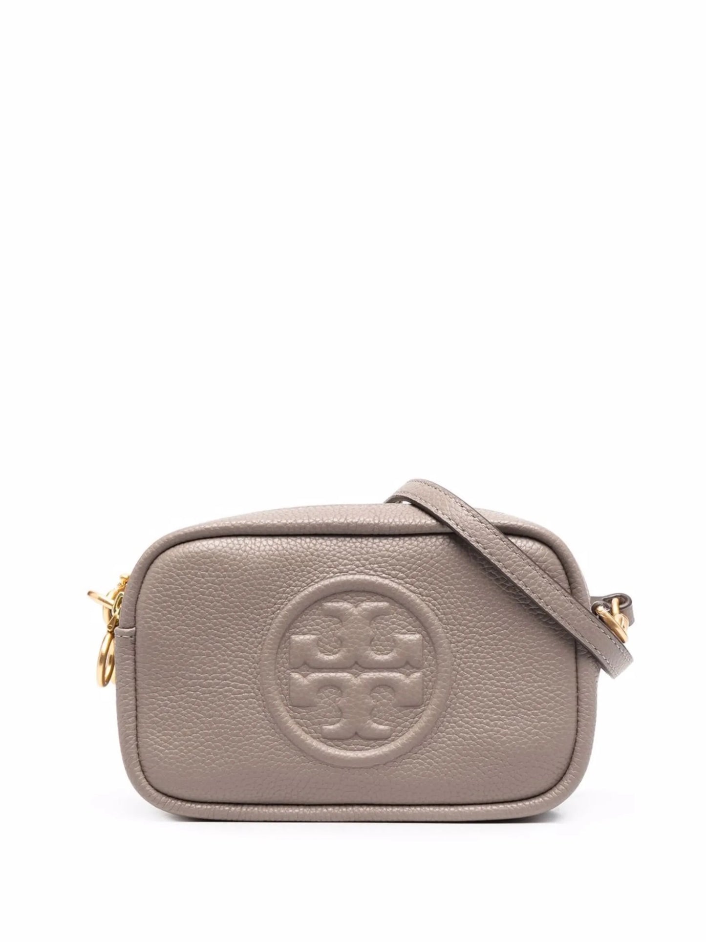 Perry Bombé leather crossbody bag