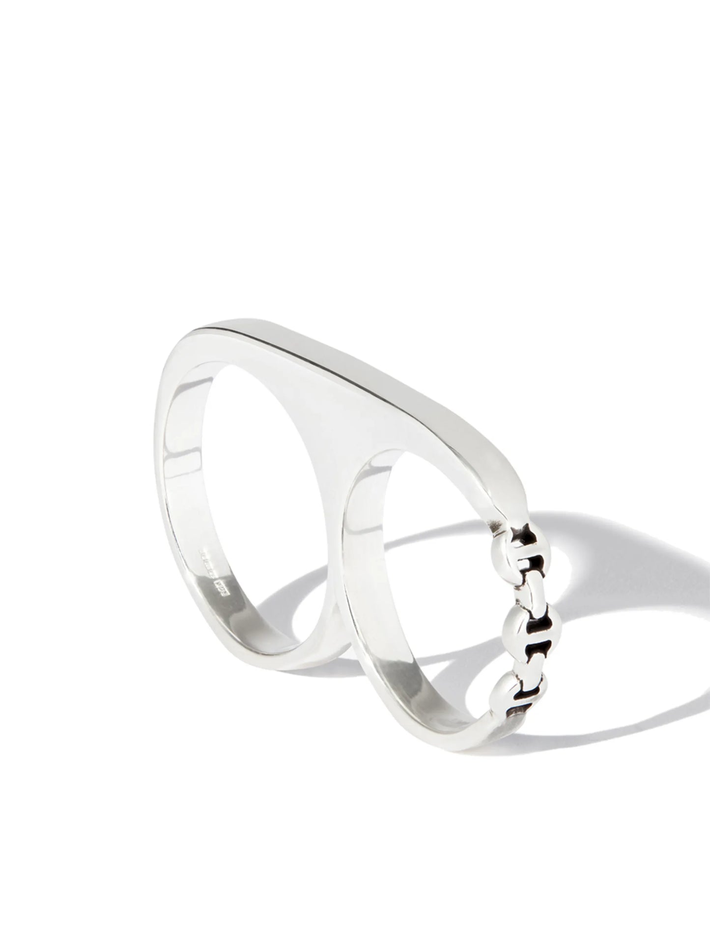 silver knuckle ring