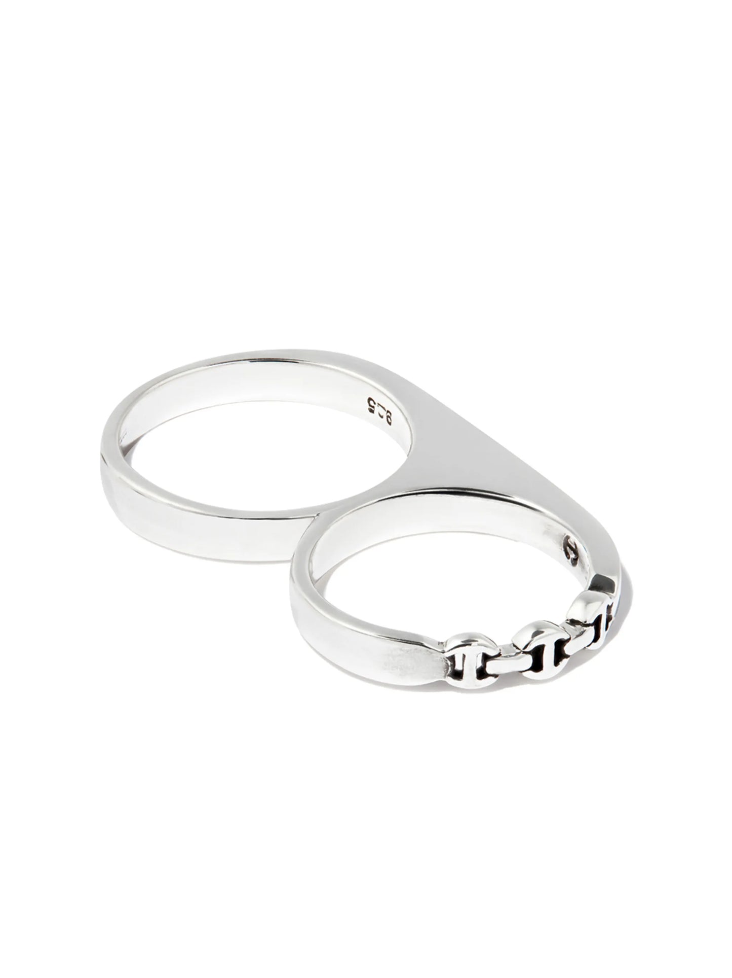 silver knuckle ring