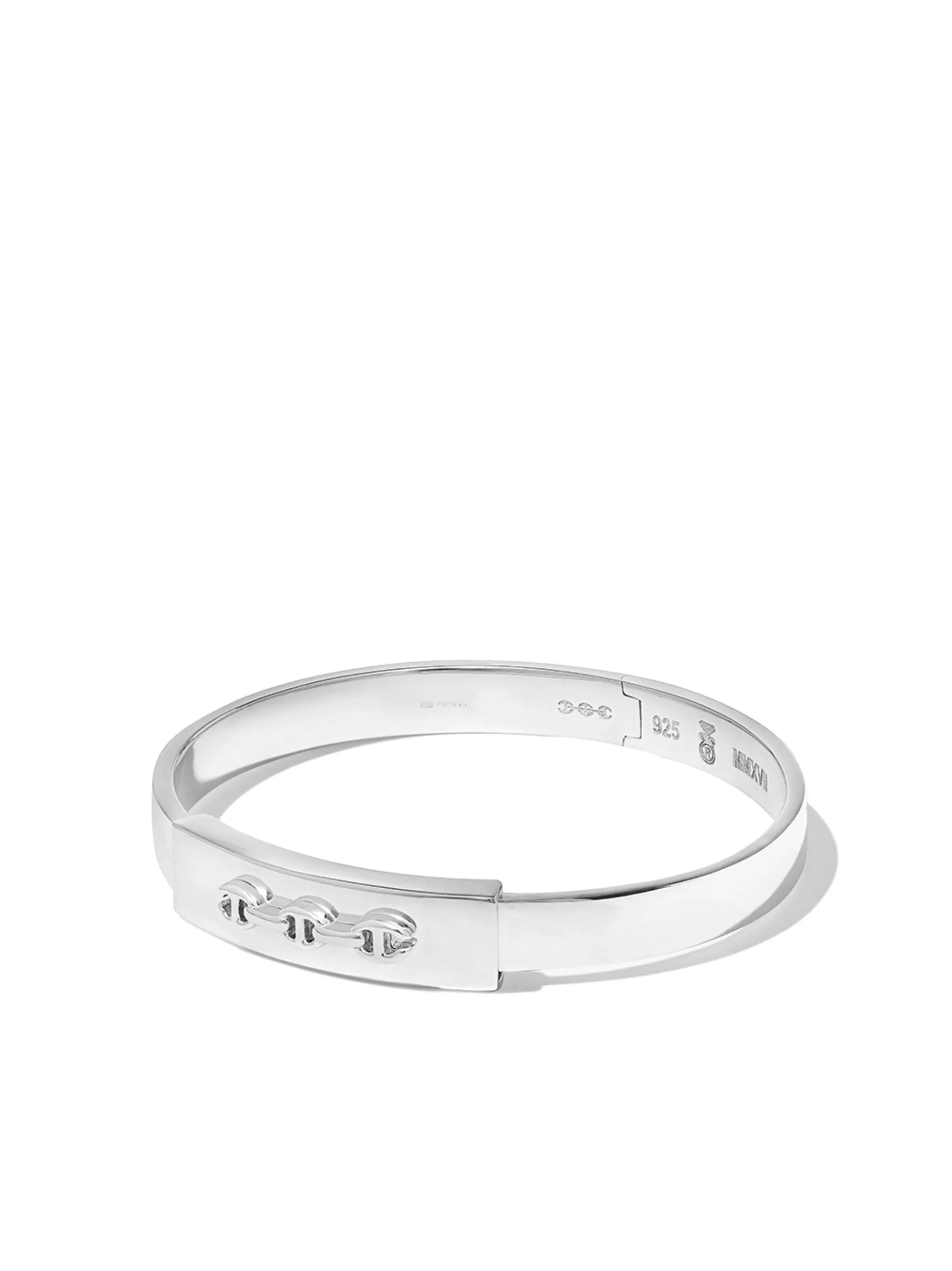 sterling silver Slot cuff bracelet