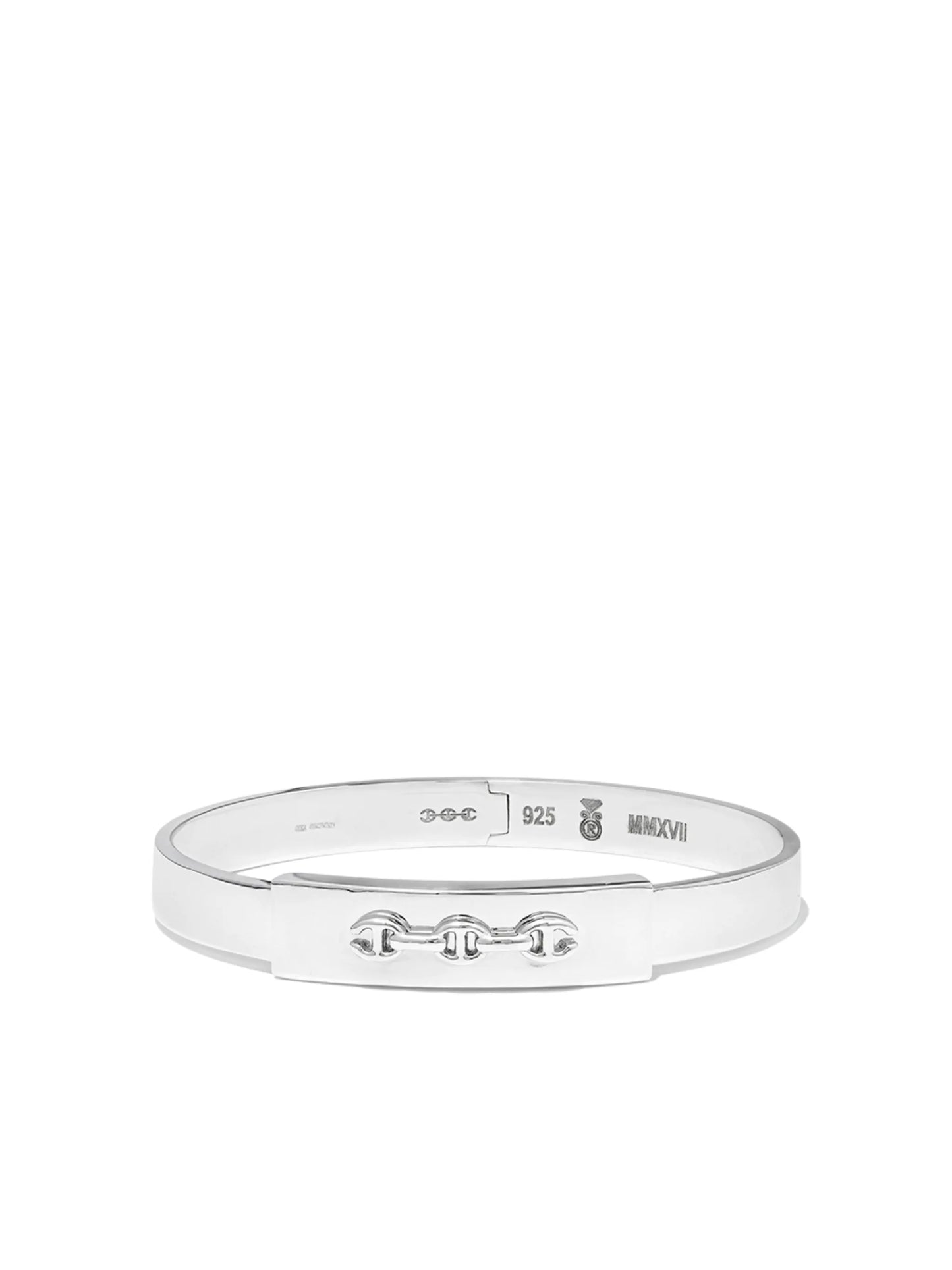 sterling silver Slot cuff bracelet