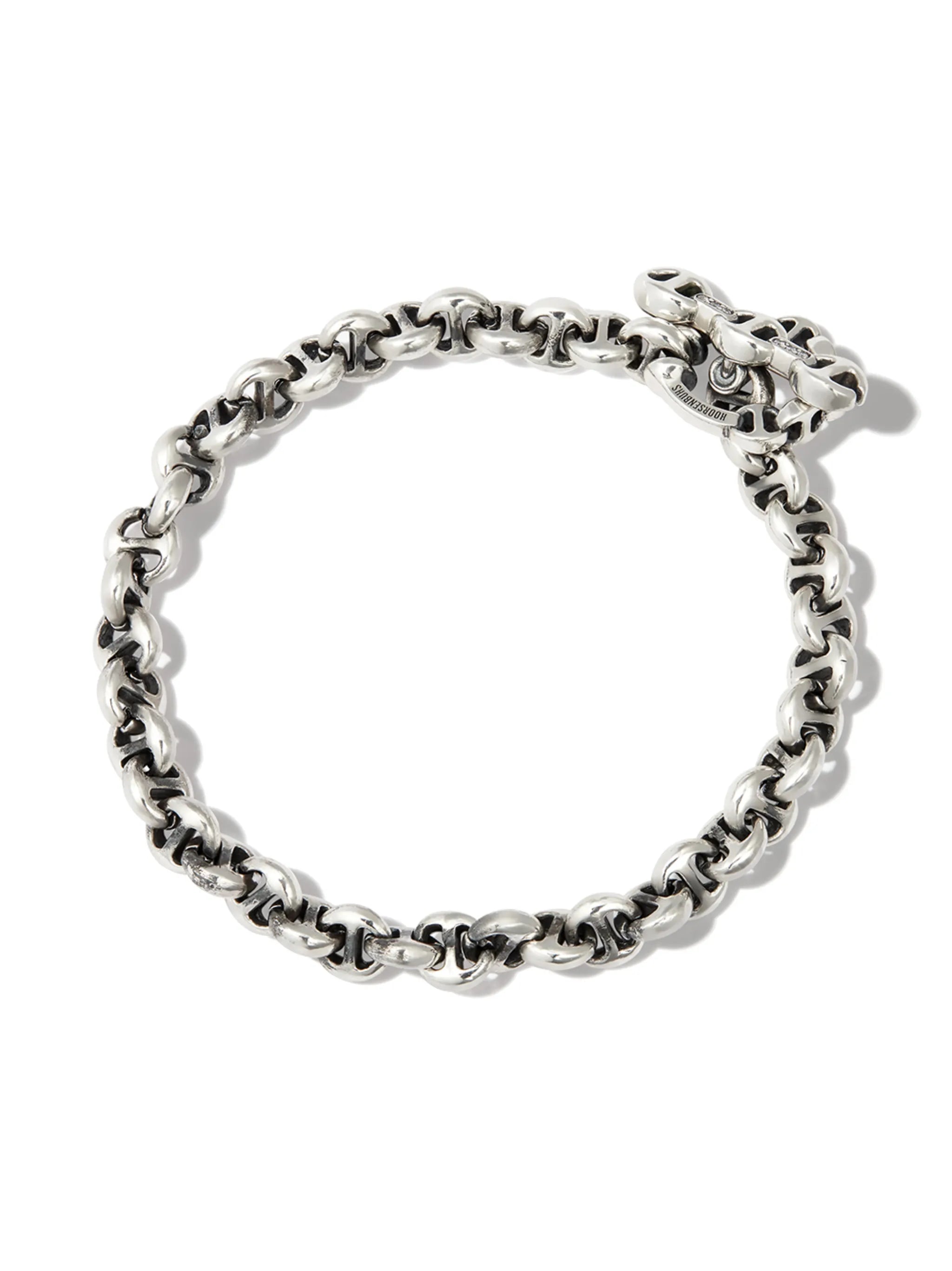 diamond chain-link bracelet