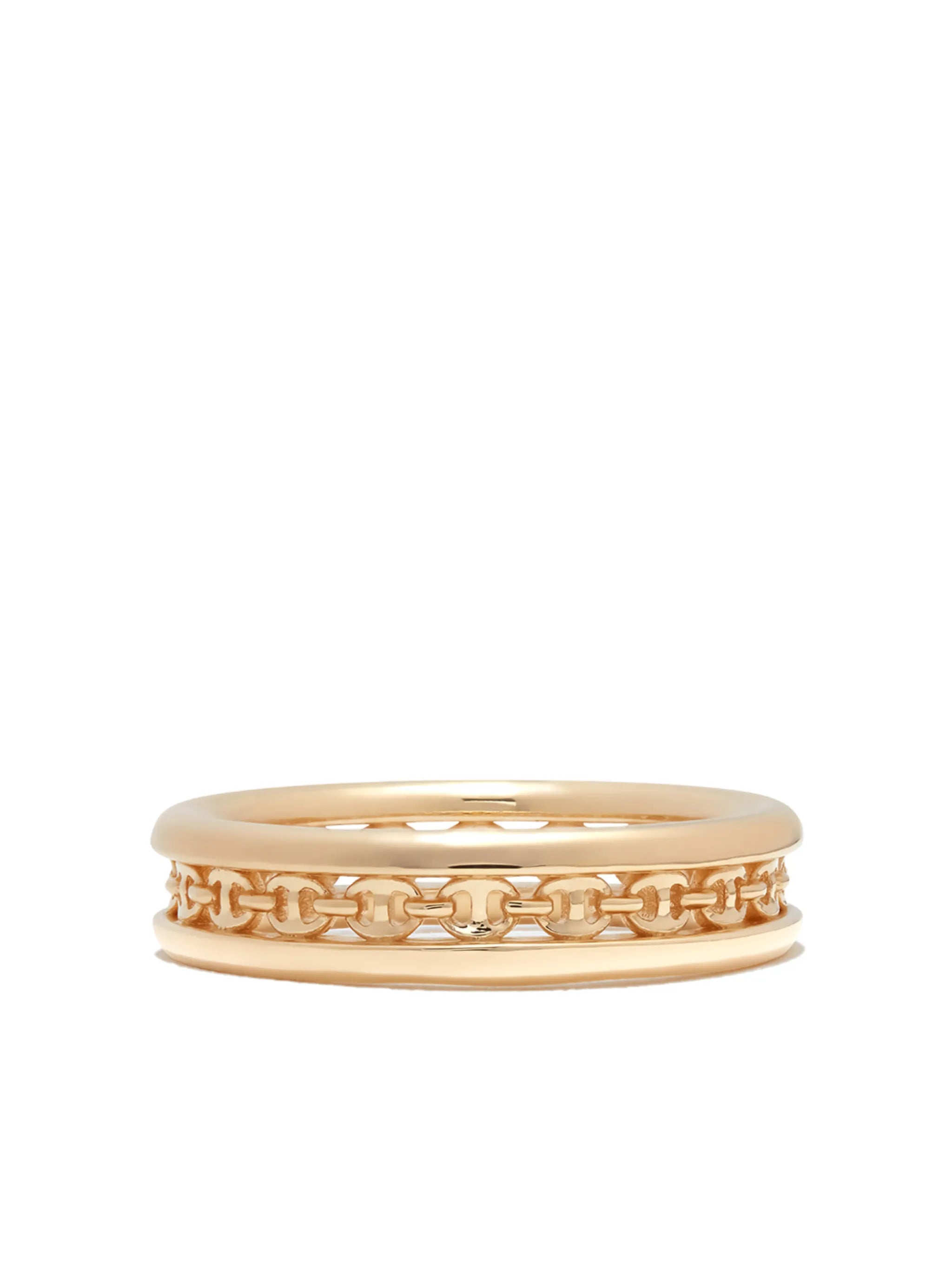18kt yellow gold Chassis ring