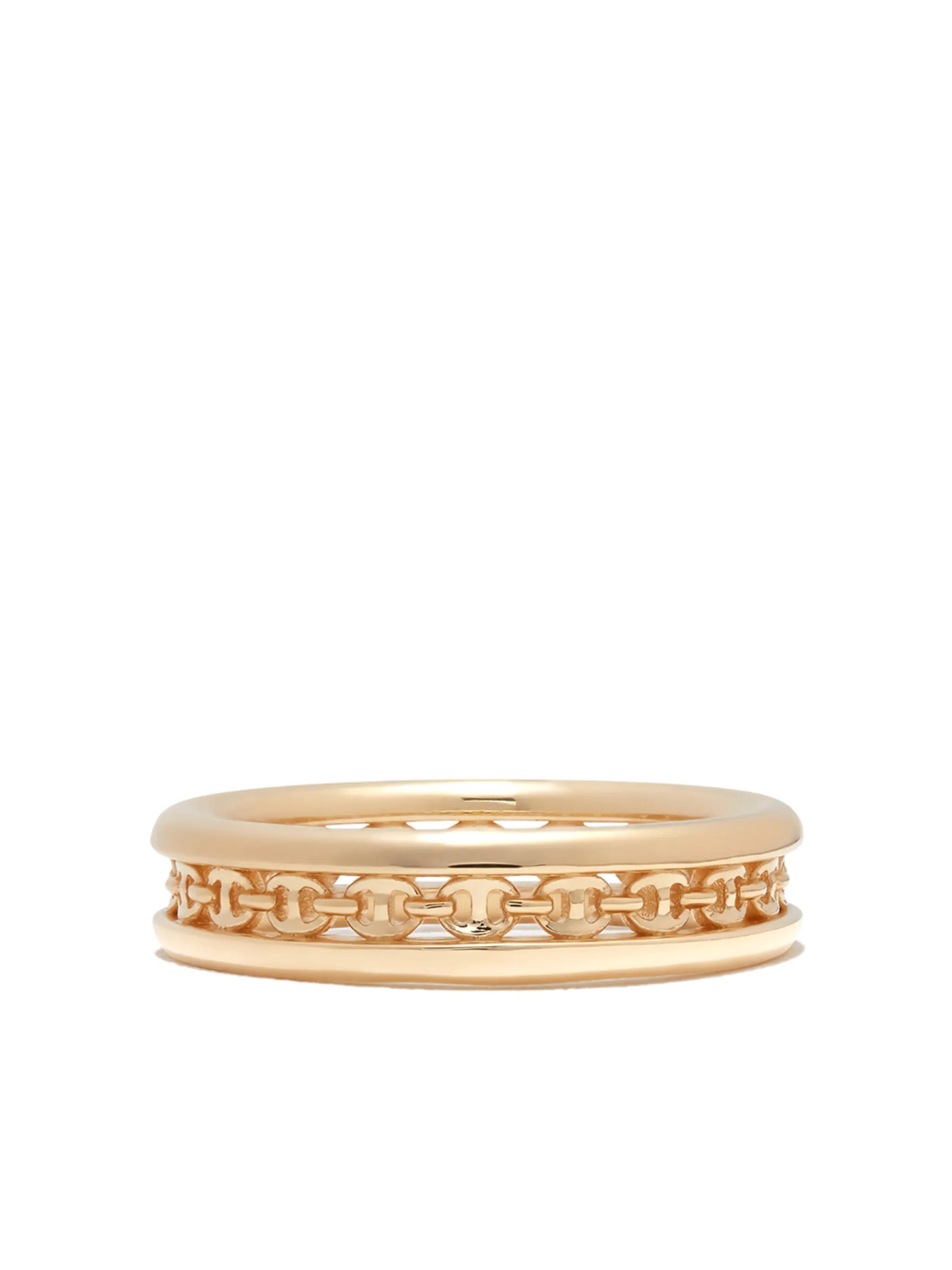 18kt yellow gold Chassis ring