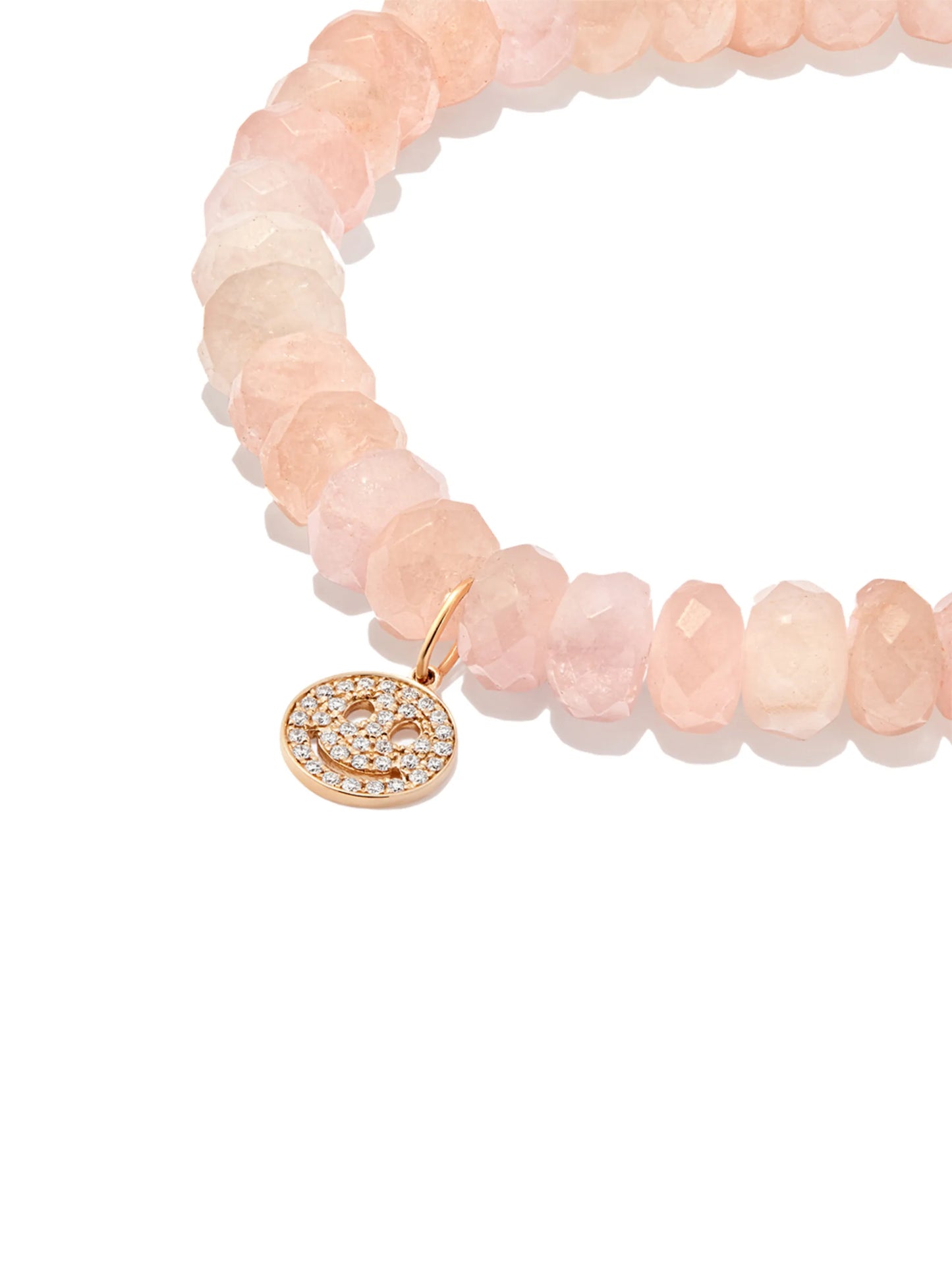 14kt yellow gold andalusite and diamond bracelet