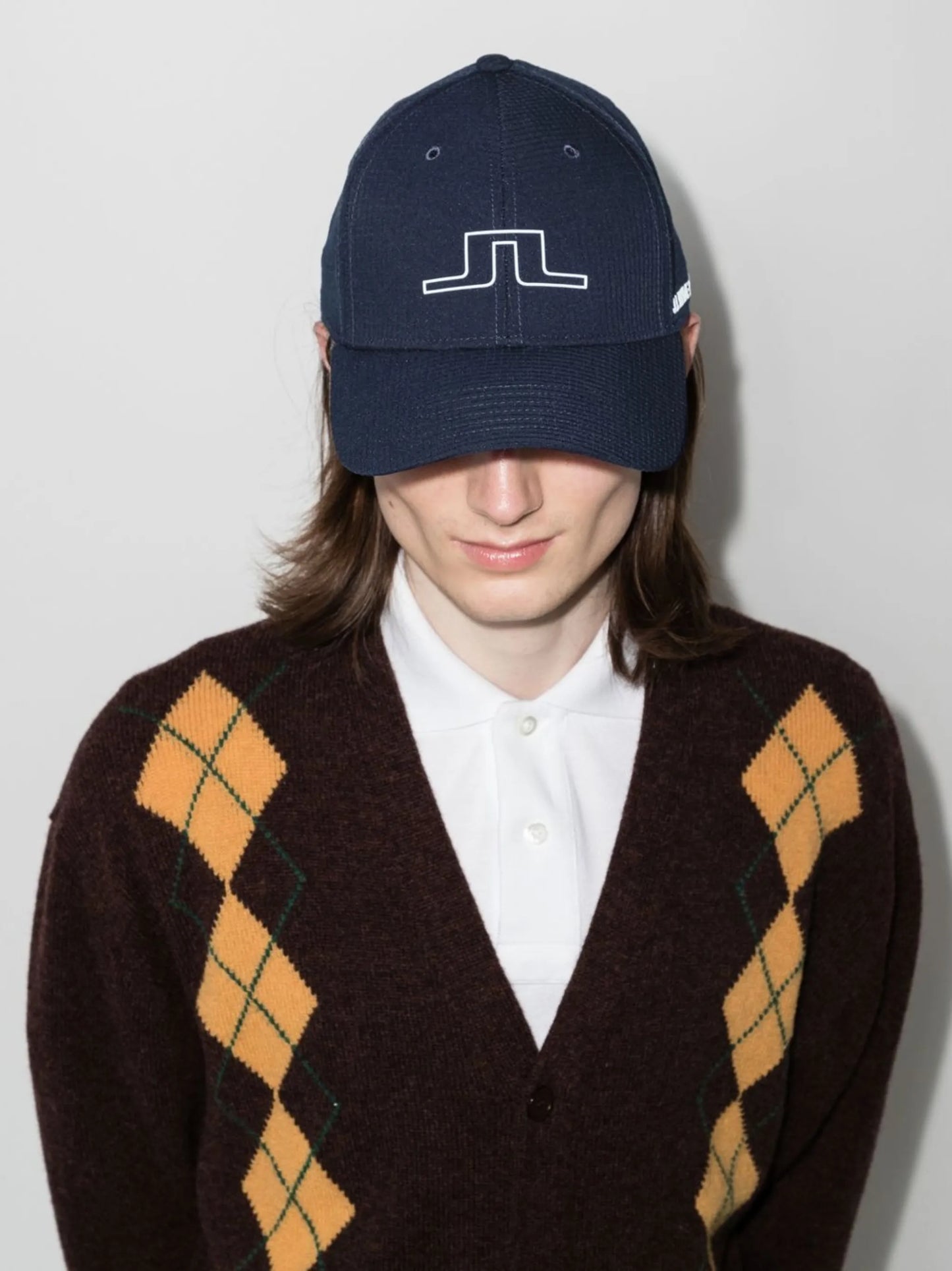 logo-print golf cap