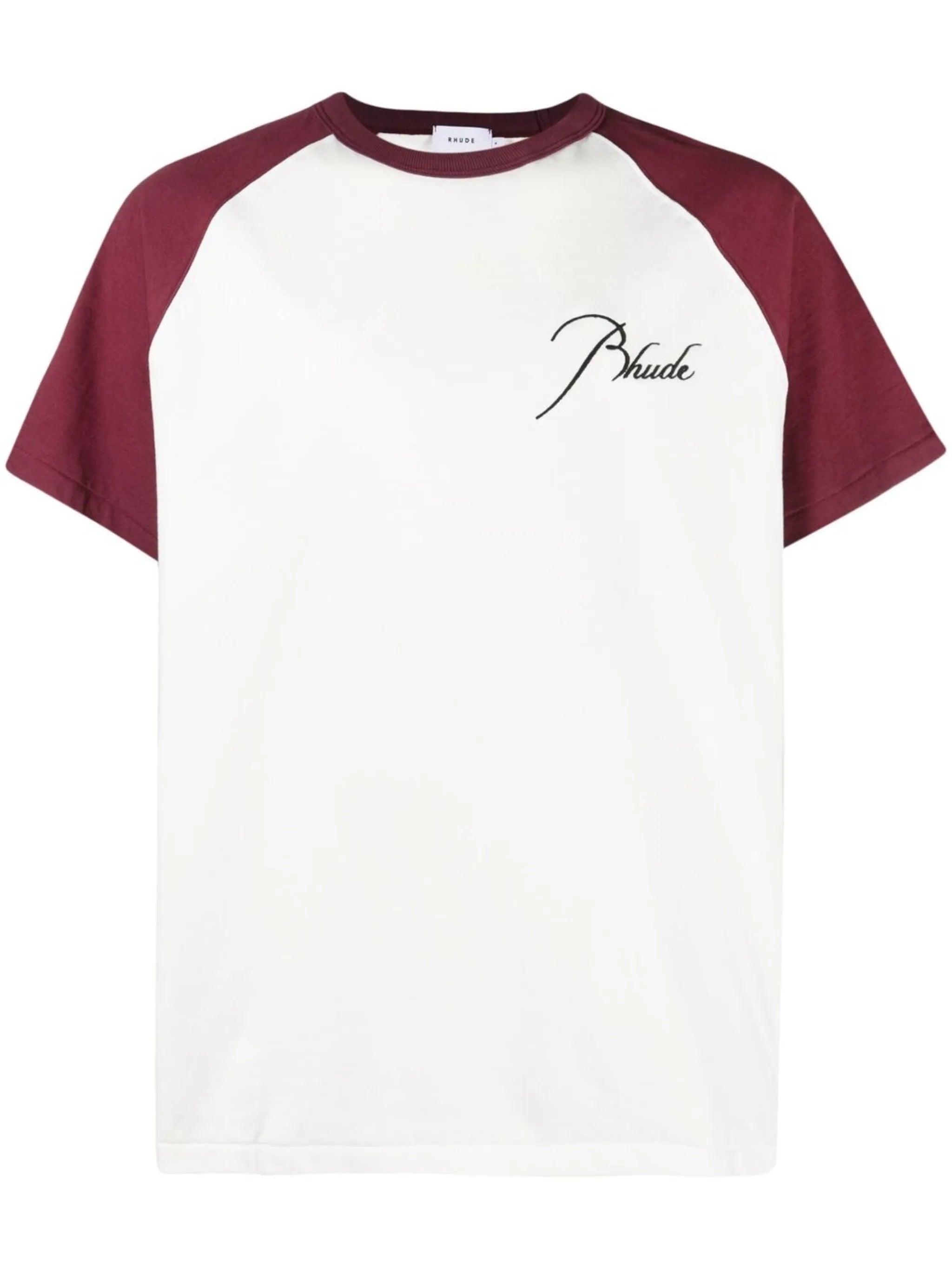 logo-embroidered cotton T-shirt