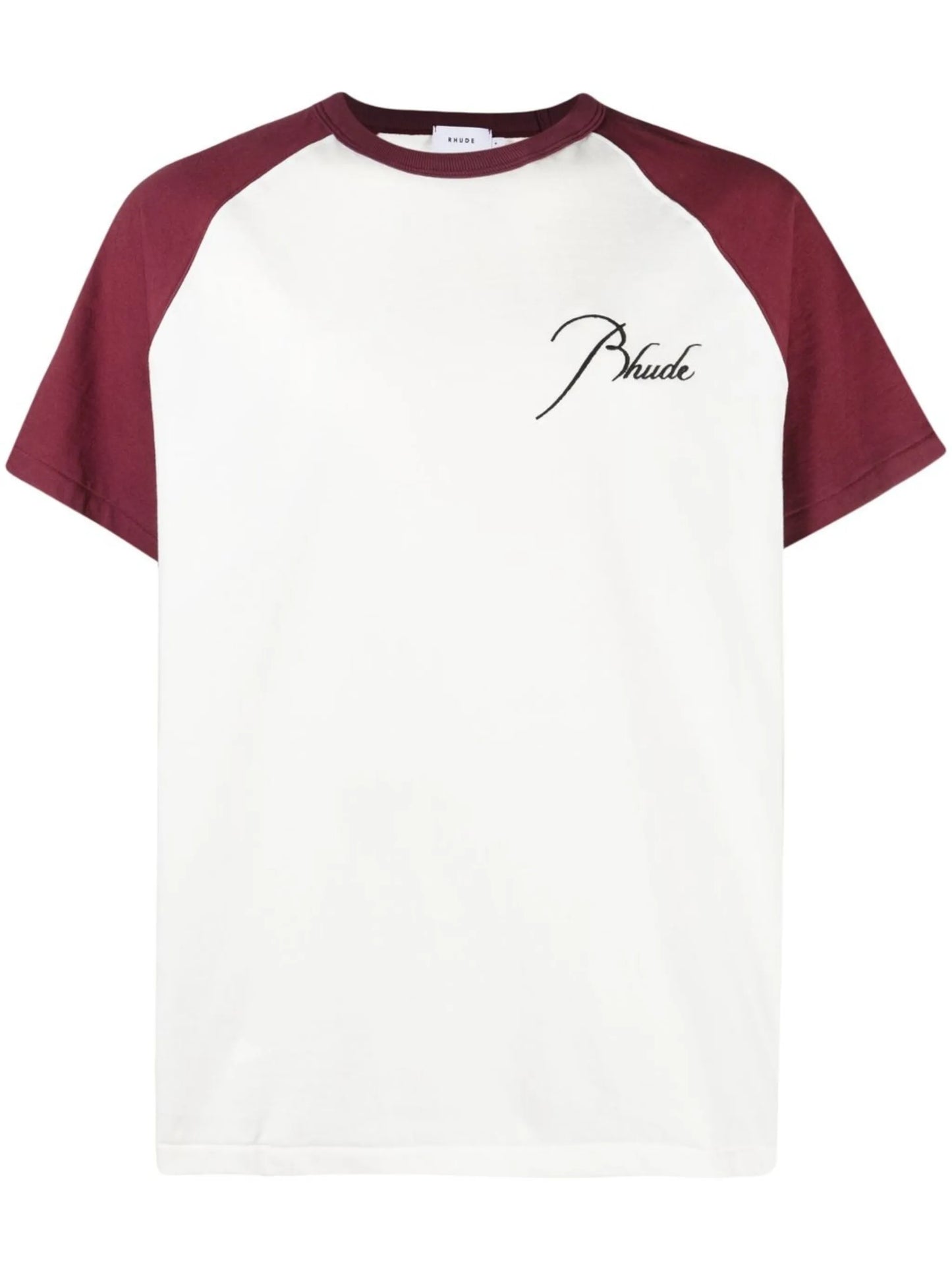 logo-embroidered cotton T-shirt