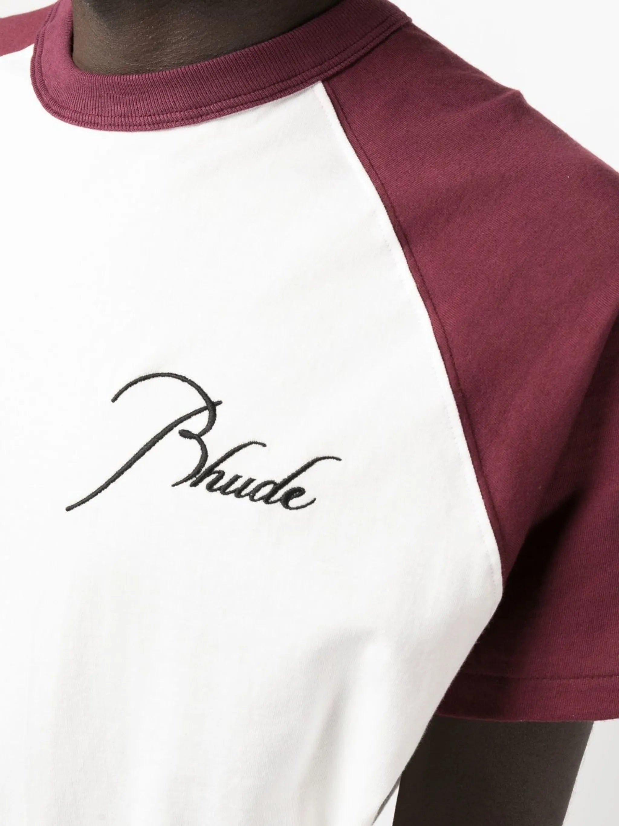 logo-embroidered cotton T-shirt
