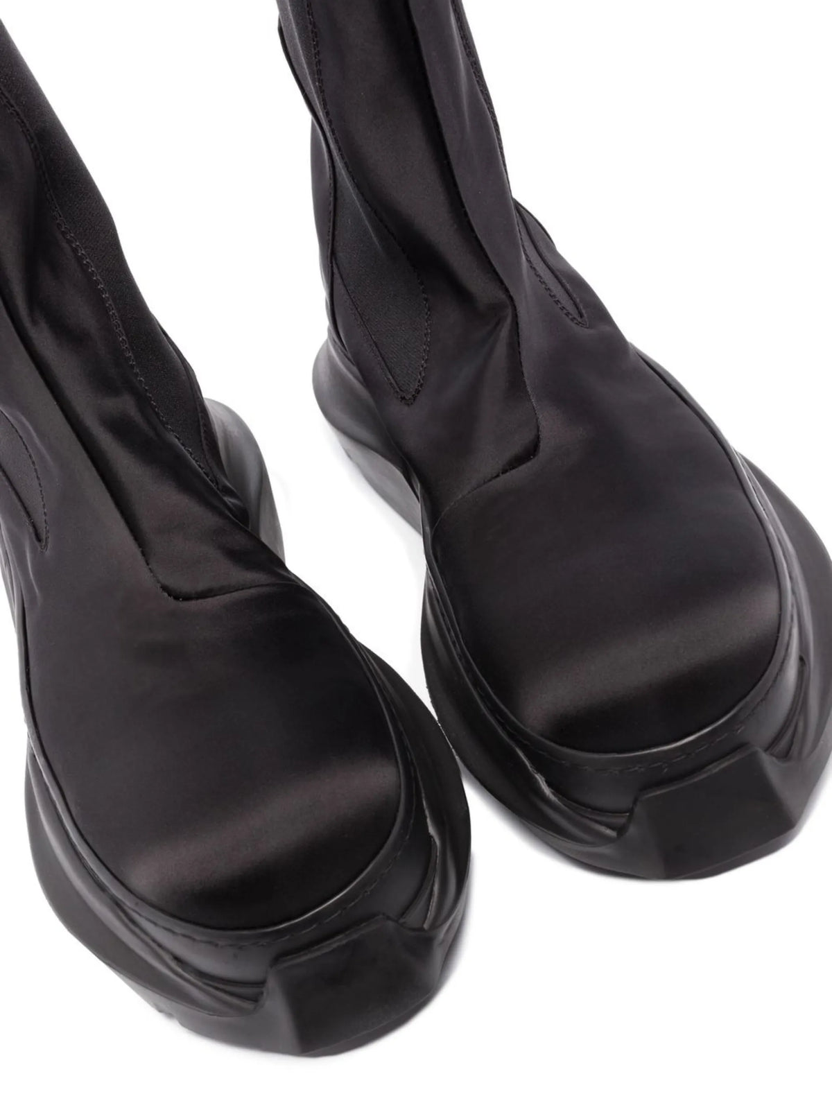 Abstract chunky boots