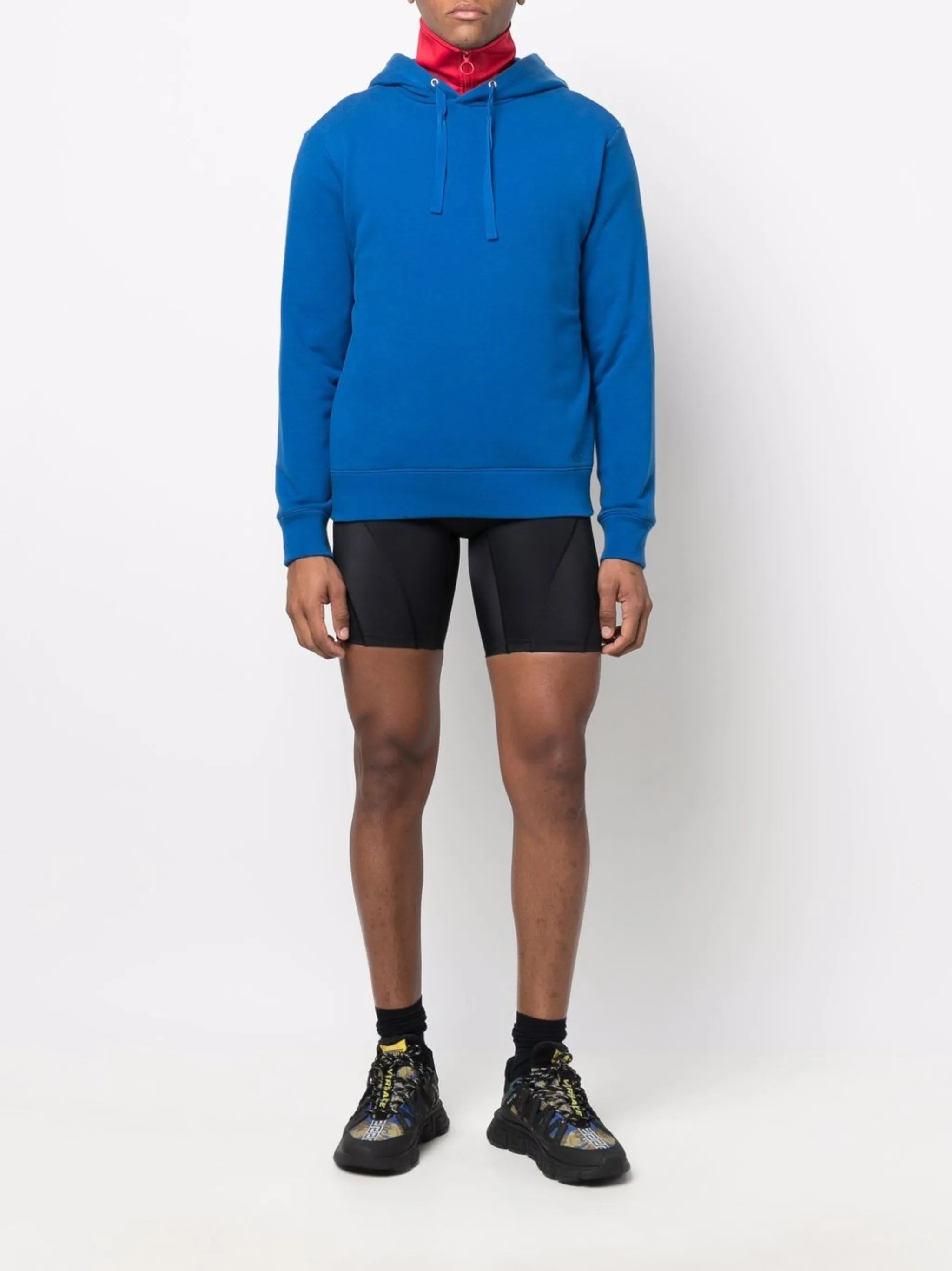 Greca border cycling shorts