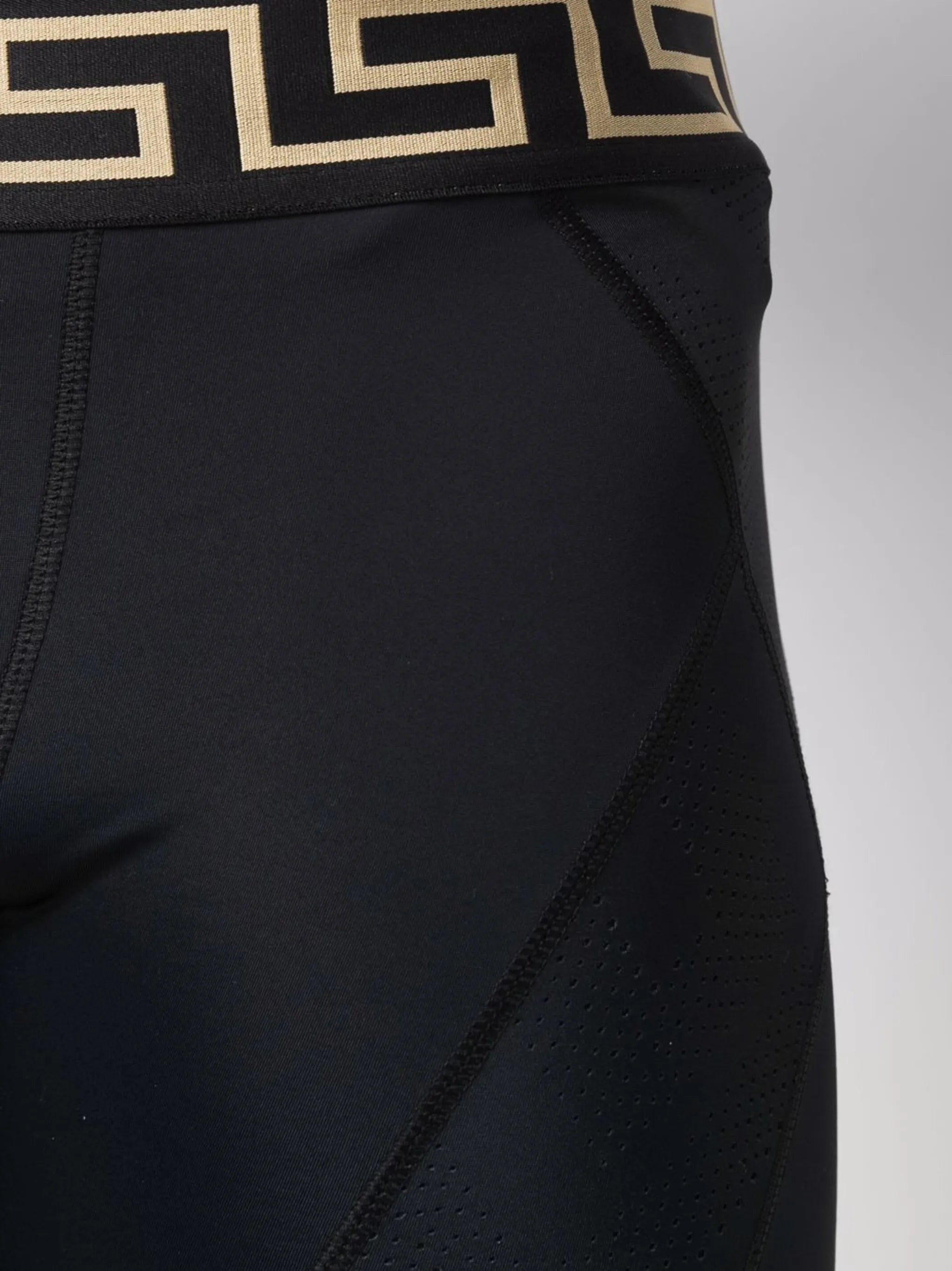 Greca border cycling shorts