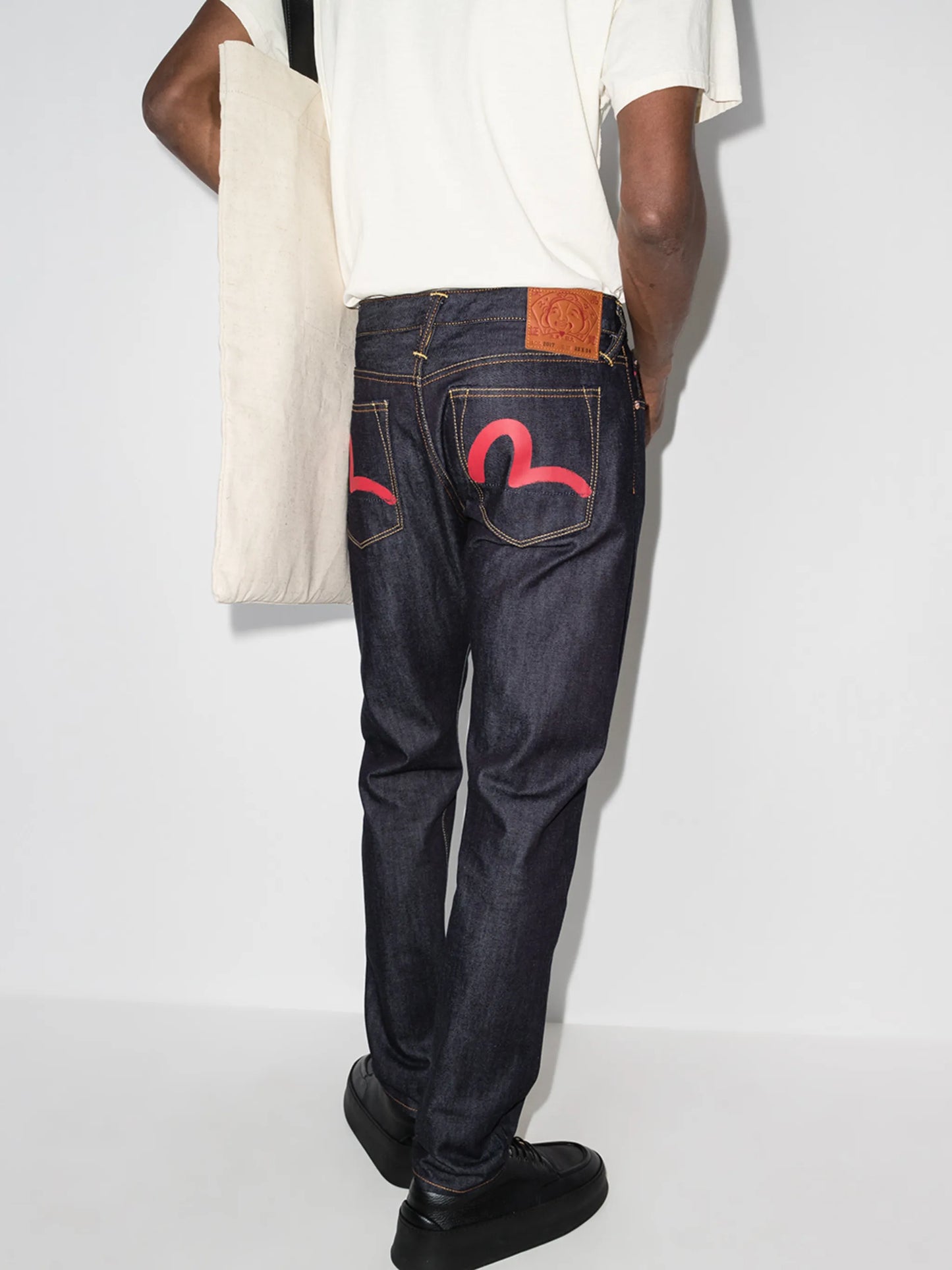 2017 seagull print jeans