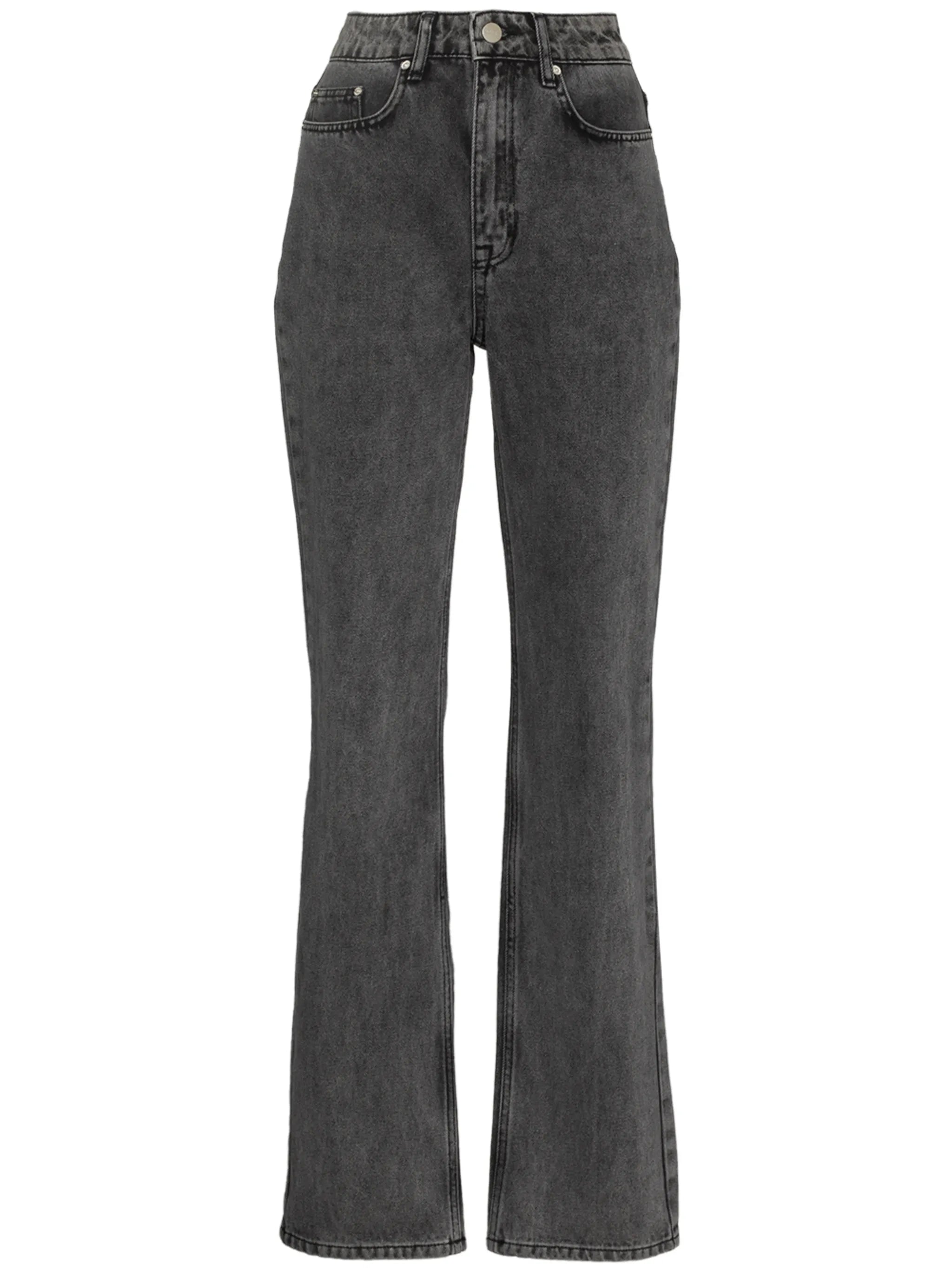 Lyyn high-rise straight-leg jeans