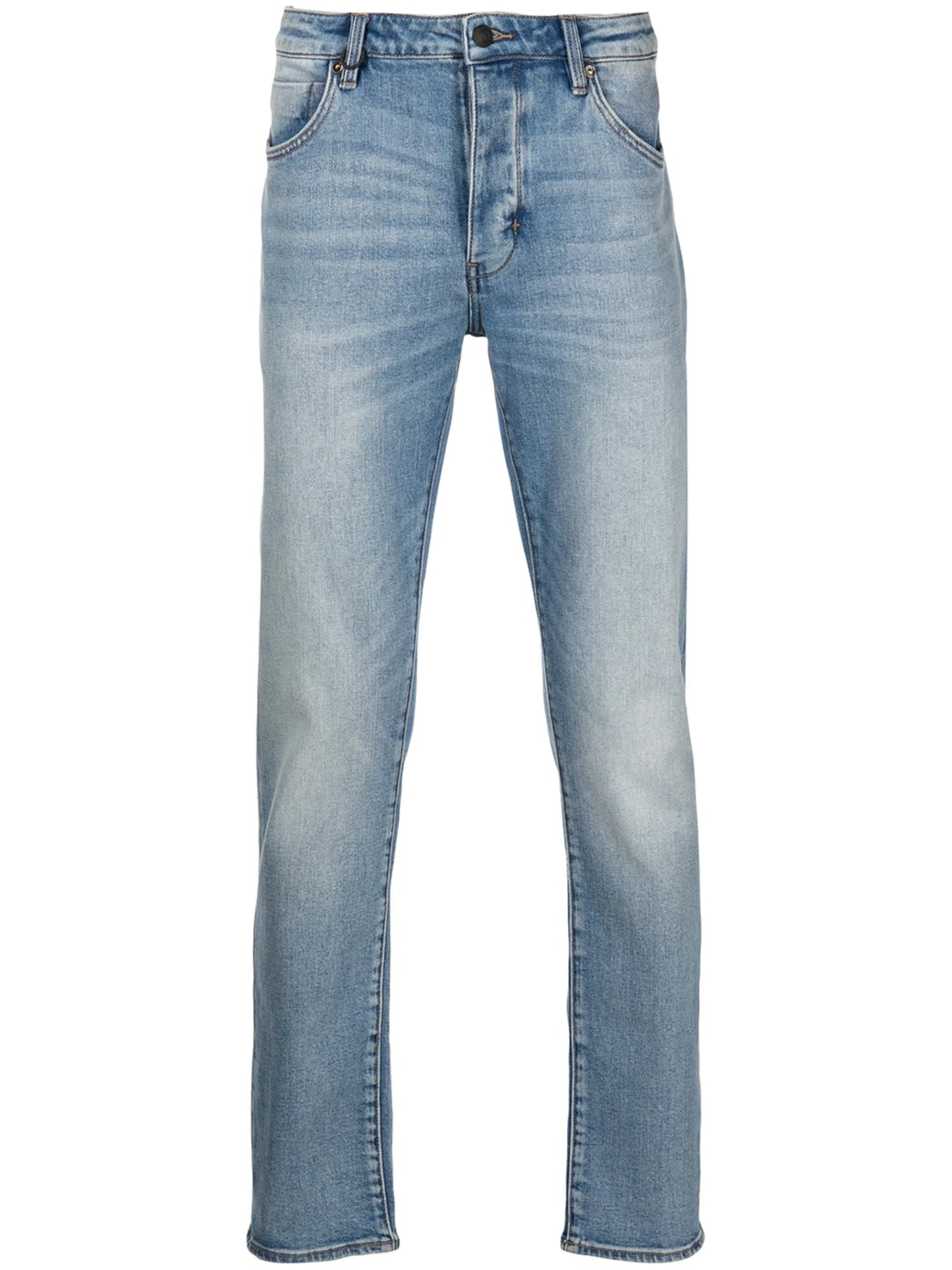 Lou low-rise slim-cut jeans