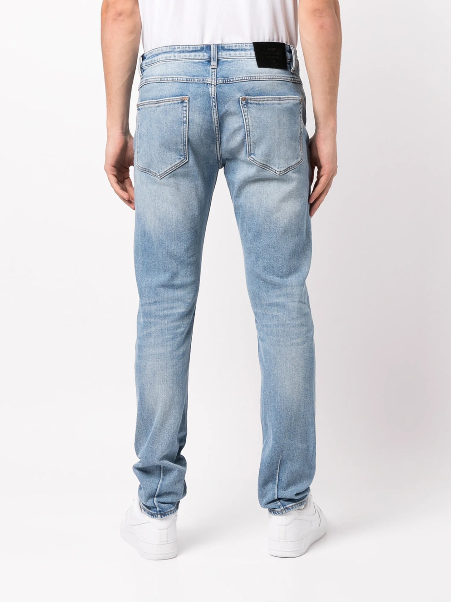Lou low-rise slim-cut jeans