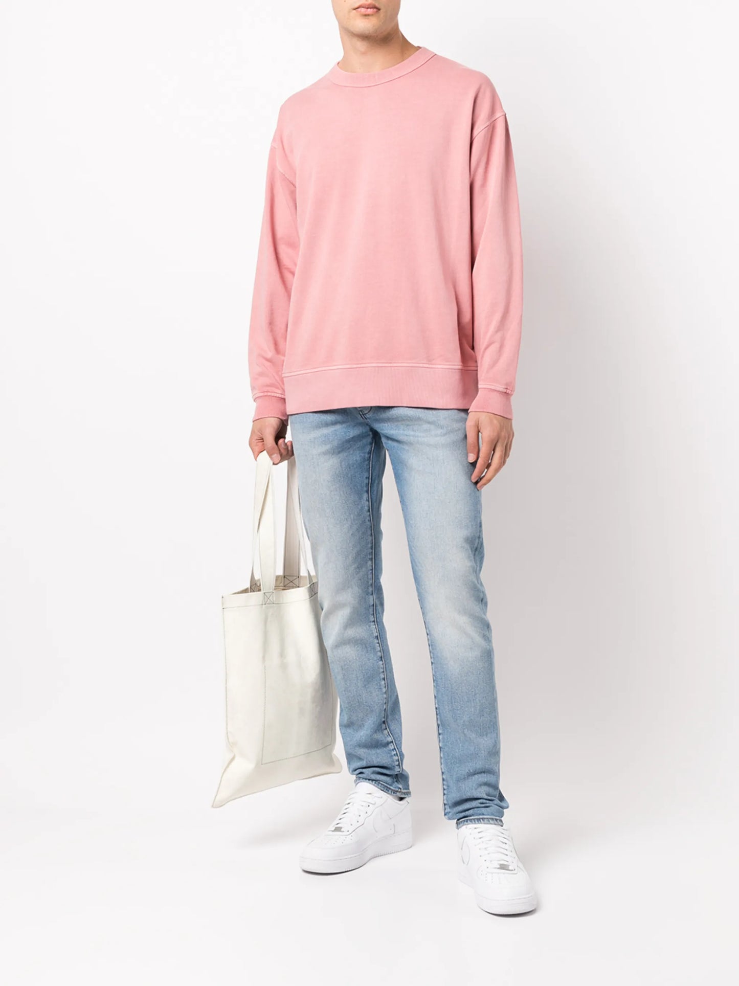 Lou low-rise slim-cut jeans