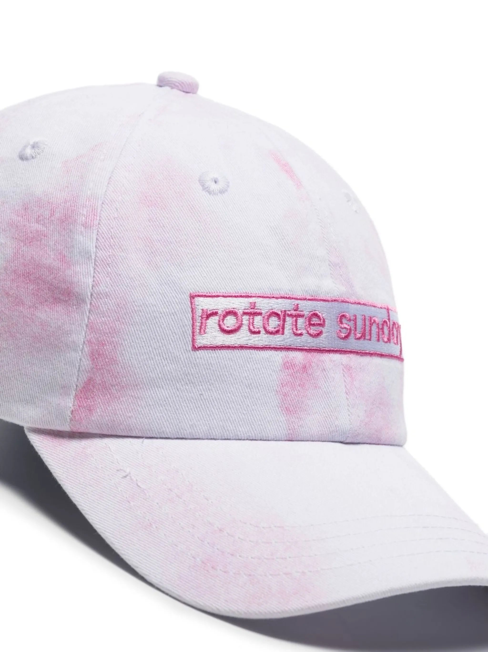 embroidered logo cap