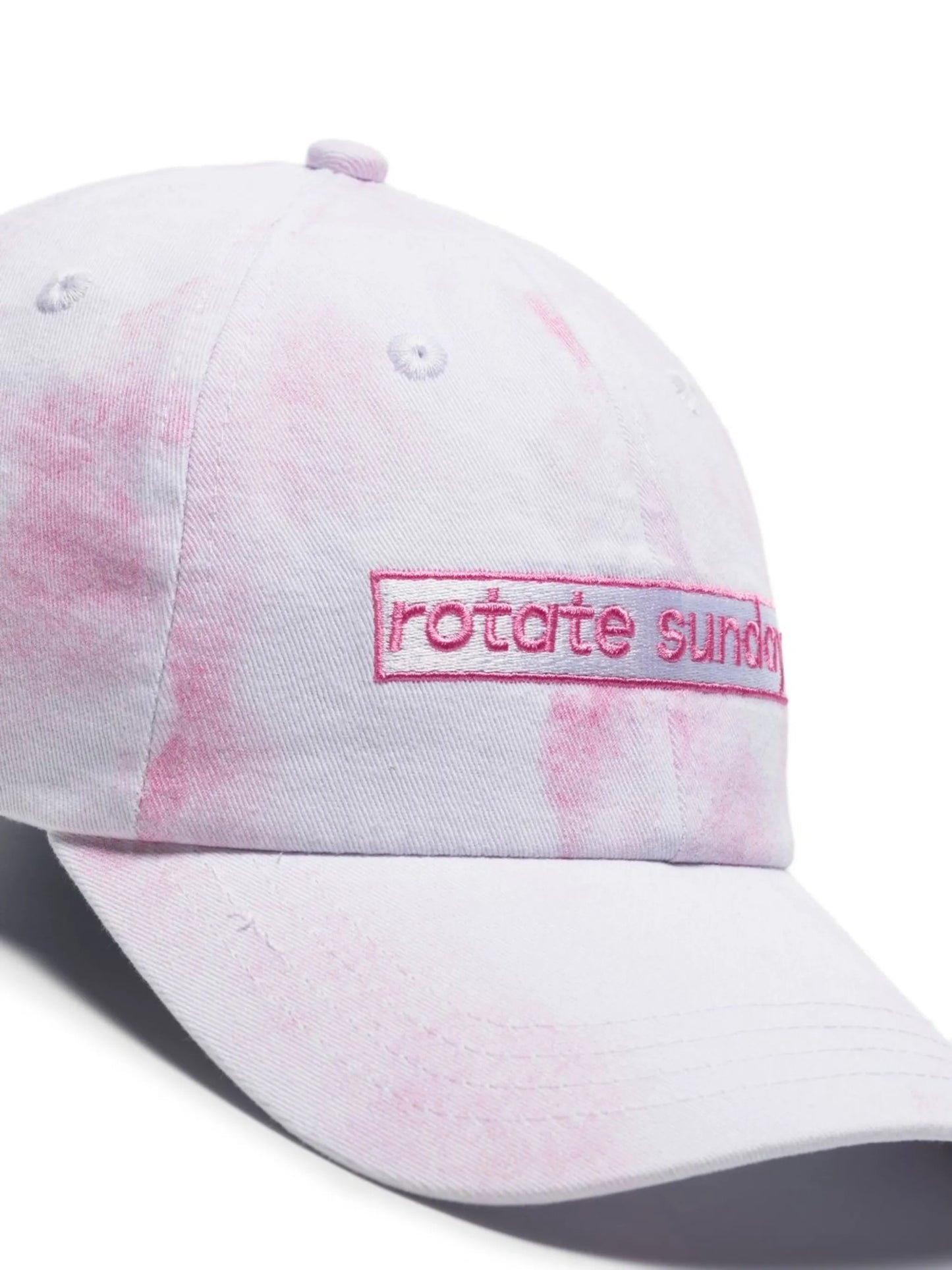 embroidered logo cap